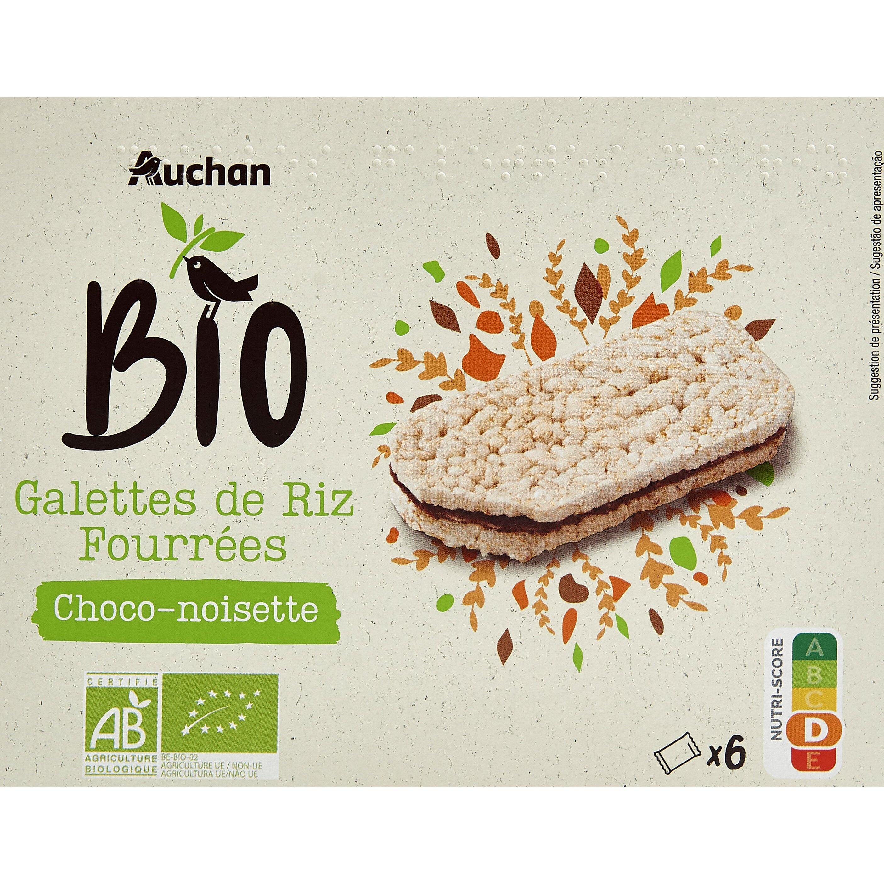 AUCHAN Galettes de riz 9-11 galettes 100g pas cher 