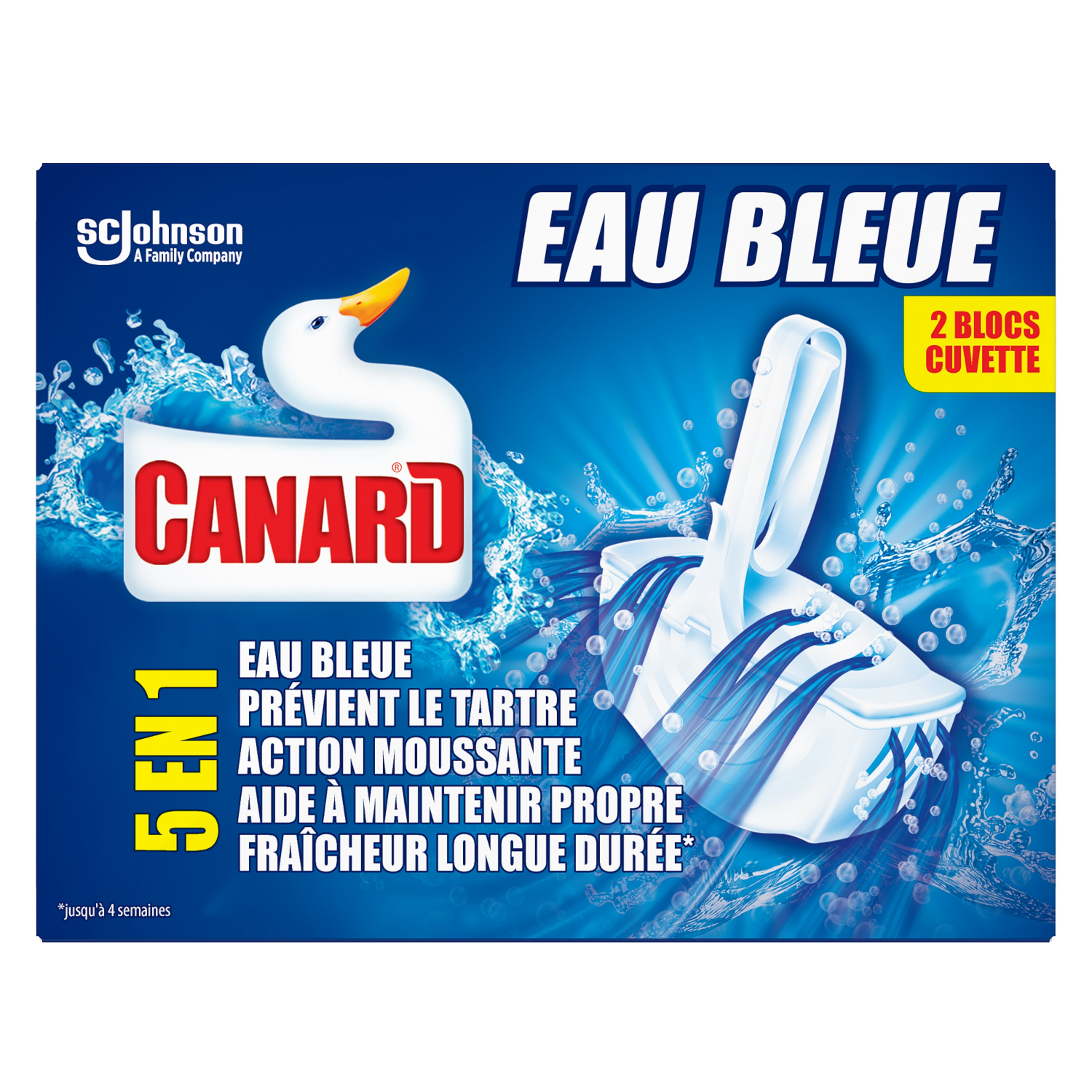 CANARD Bloc WC fraîcheur marine 1 bloc pas cher 