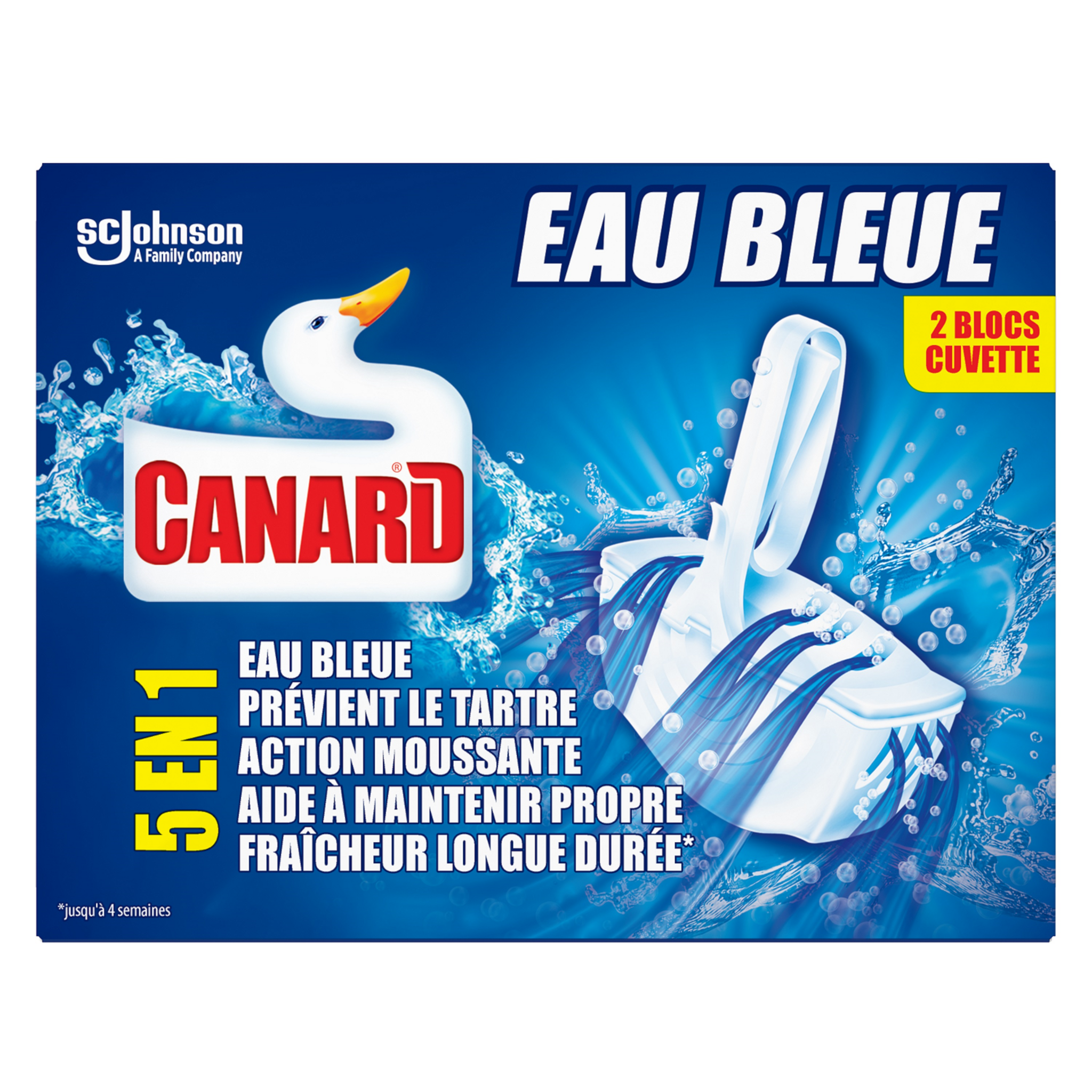 Bloc WC eau bleue HARPIC