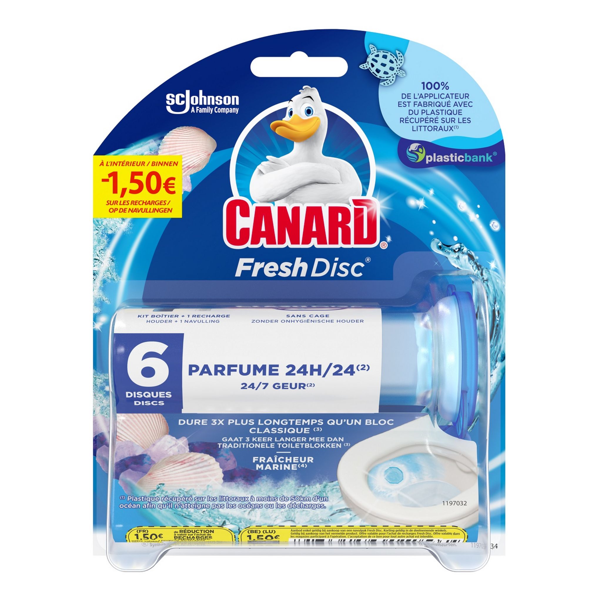 Fresh Disc Marine recharges, Canard (2 x 6 disques)