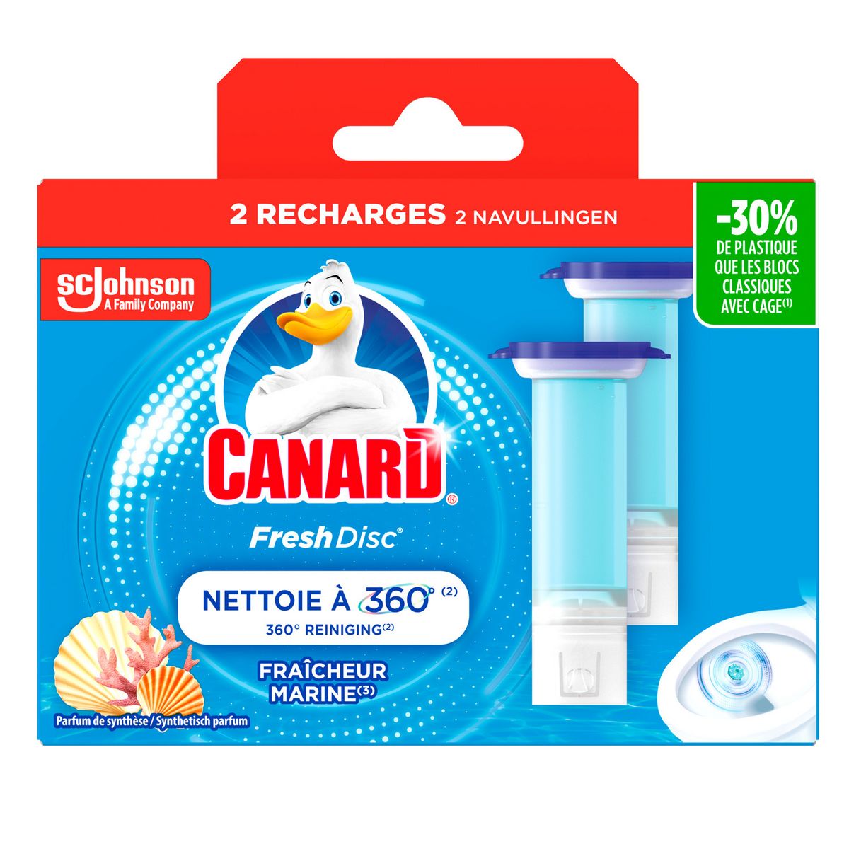 Achat WC-Ente Canard Fresh Discs · Disques WC de recharge · 2x6