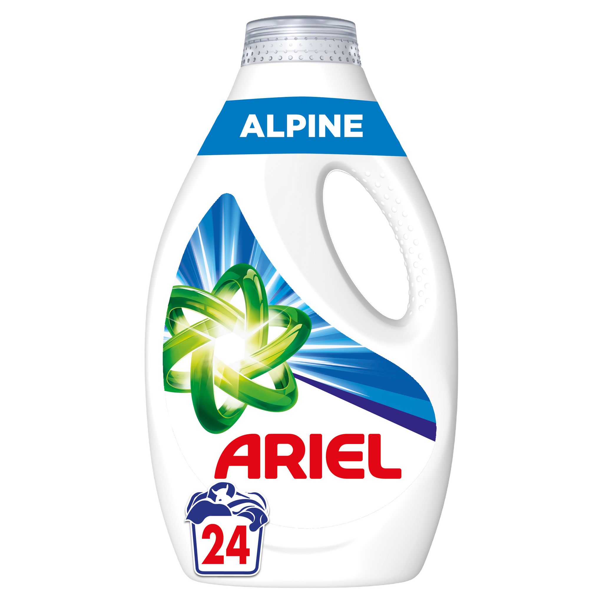 Ariel Power Lessive Liquide Parfum Alpine, 70 Lavages (3.5L
