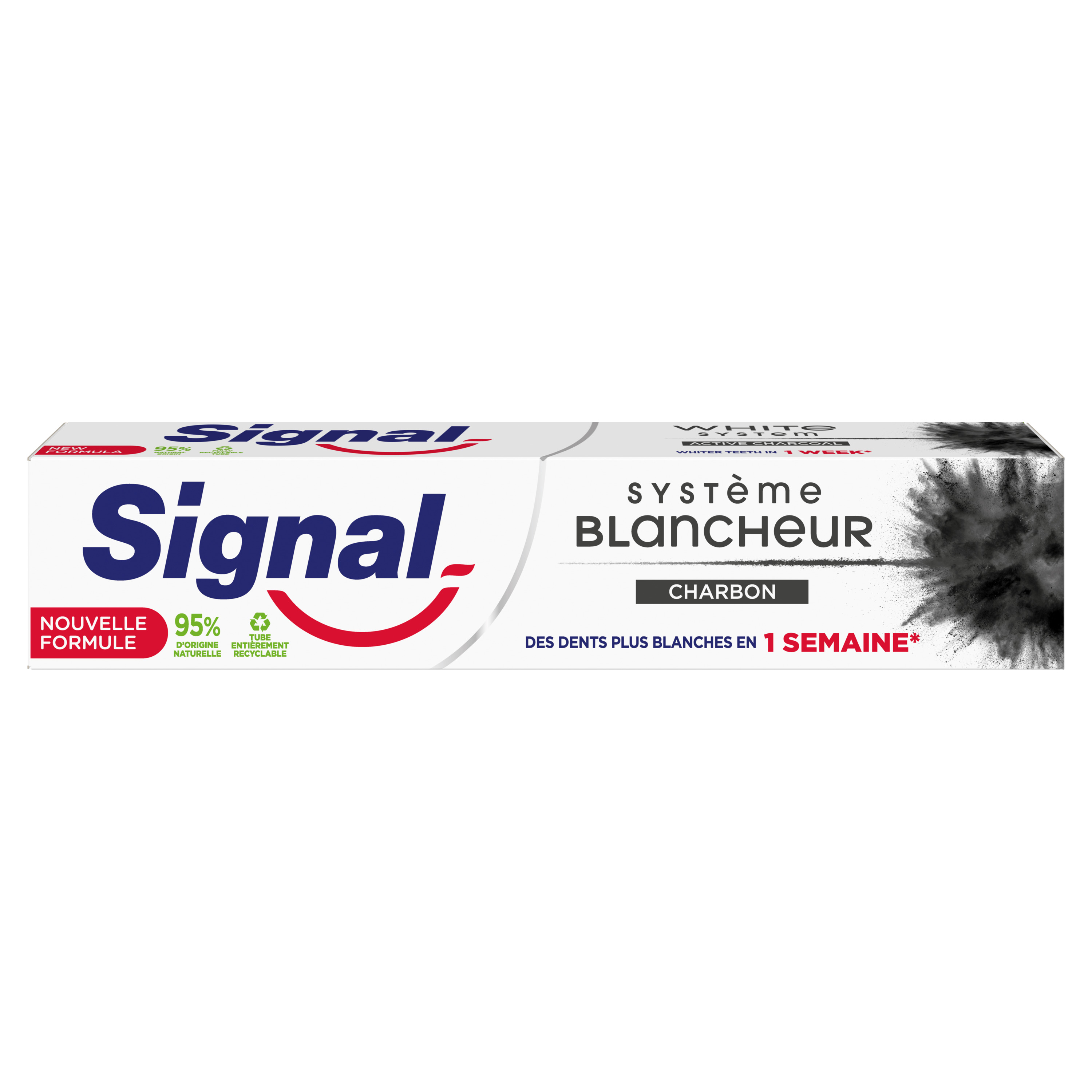 Email Diamant Le Charbon Dentifrice Blancheur Immédiate Et Durable Tube  75ml