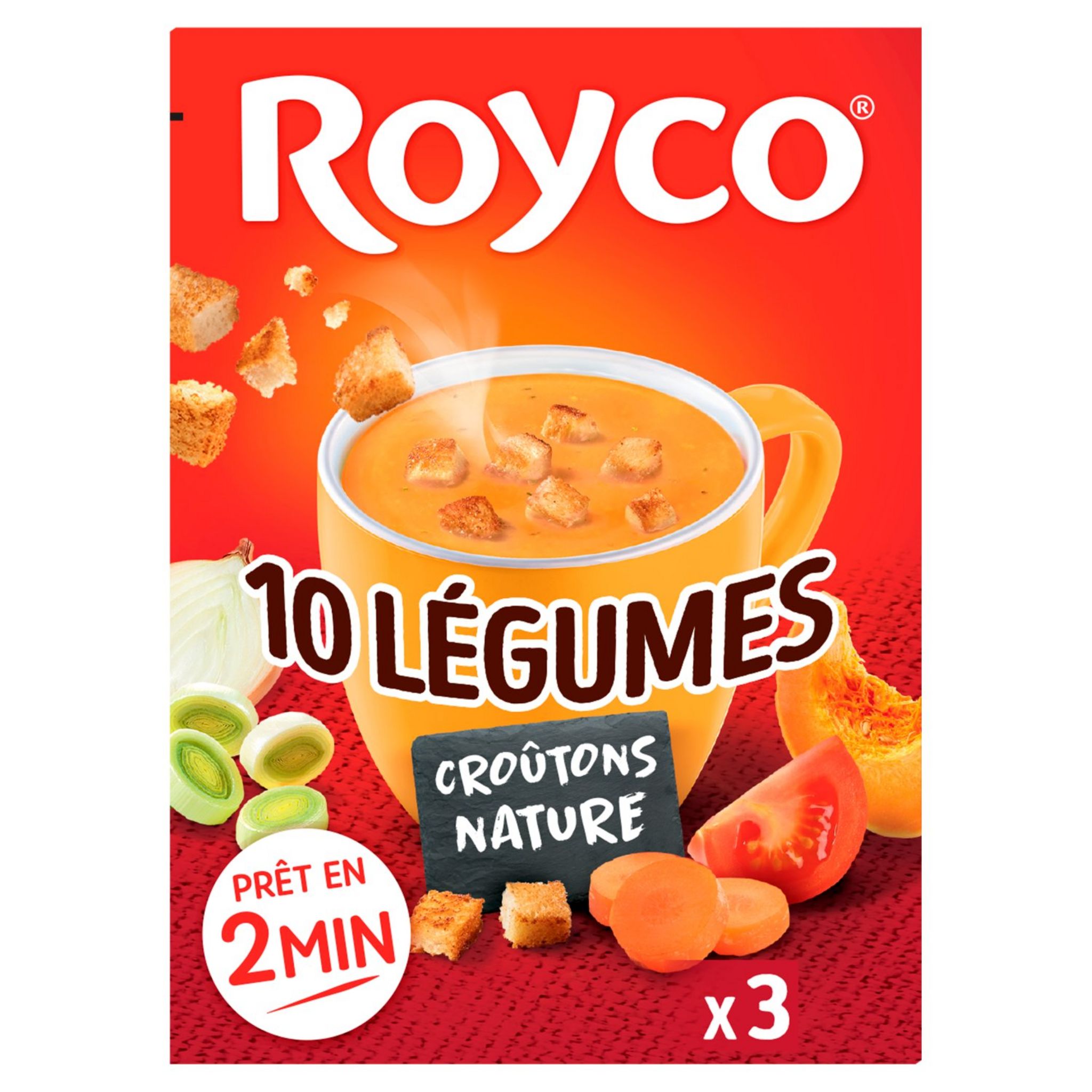 Soupe déshydratée mouliné 12 légumes ROYCO