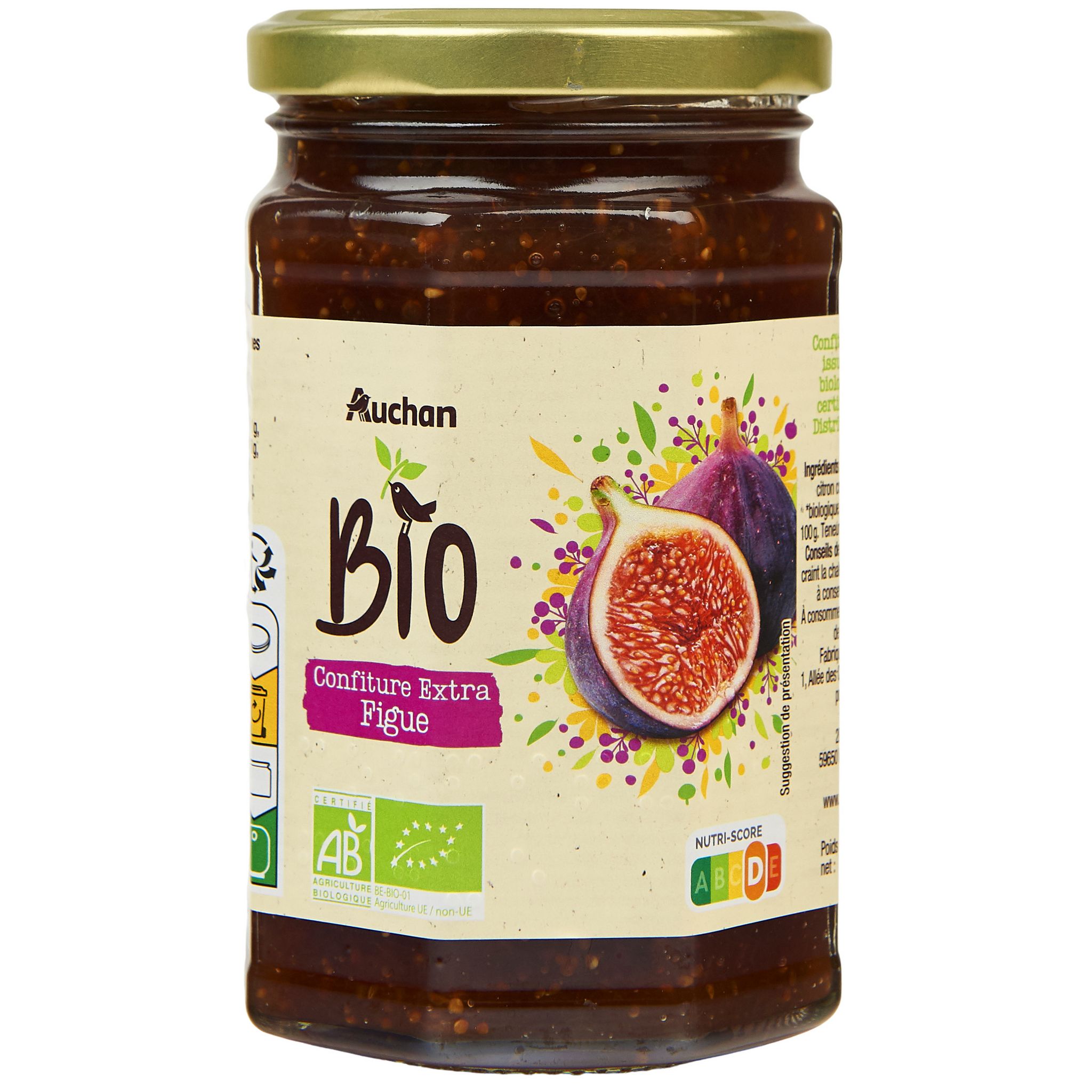 Confiture de figues - Carrefour Bio - 360 g