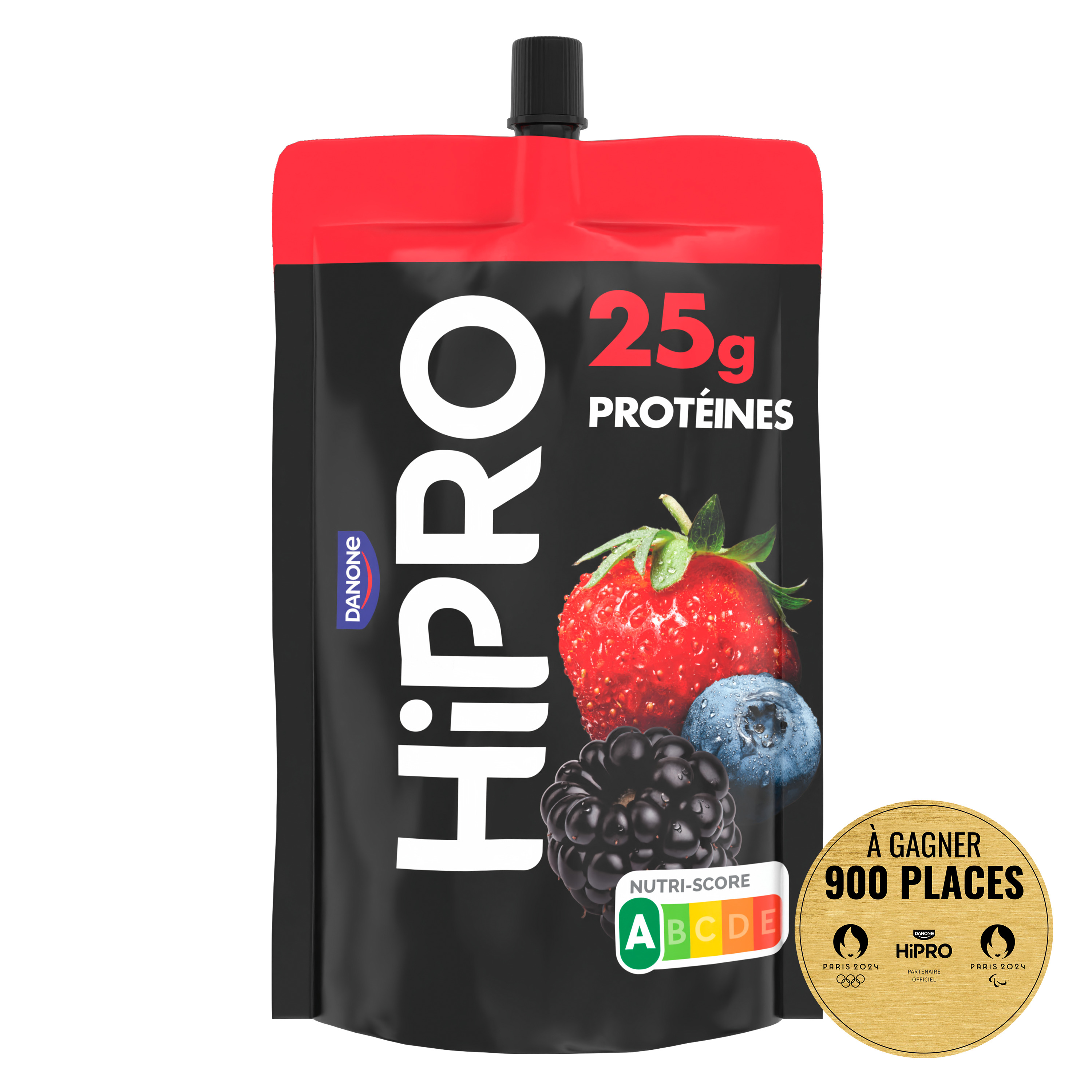 HiPRO - Yaourt vanille protéiné 0% MG (2x160g)