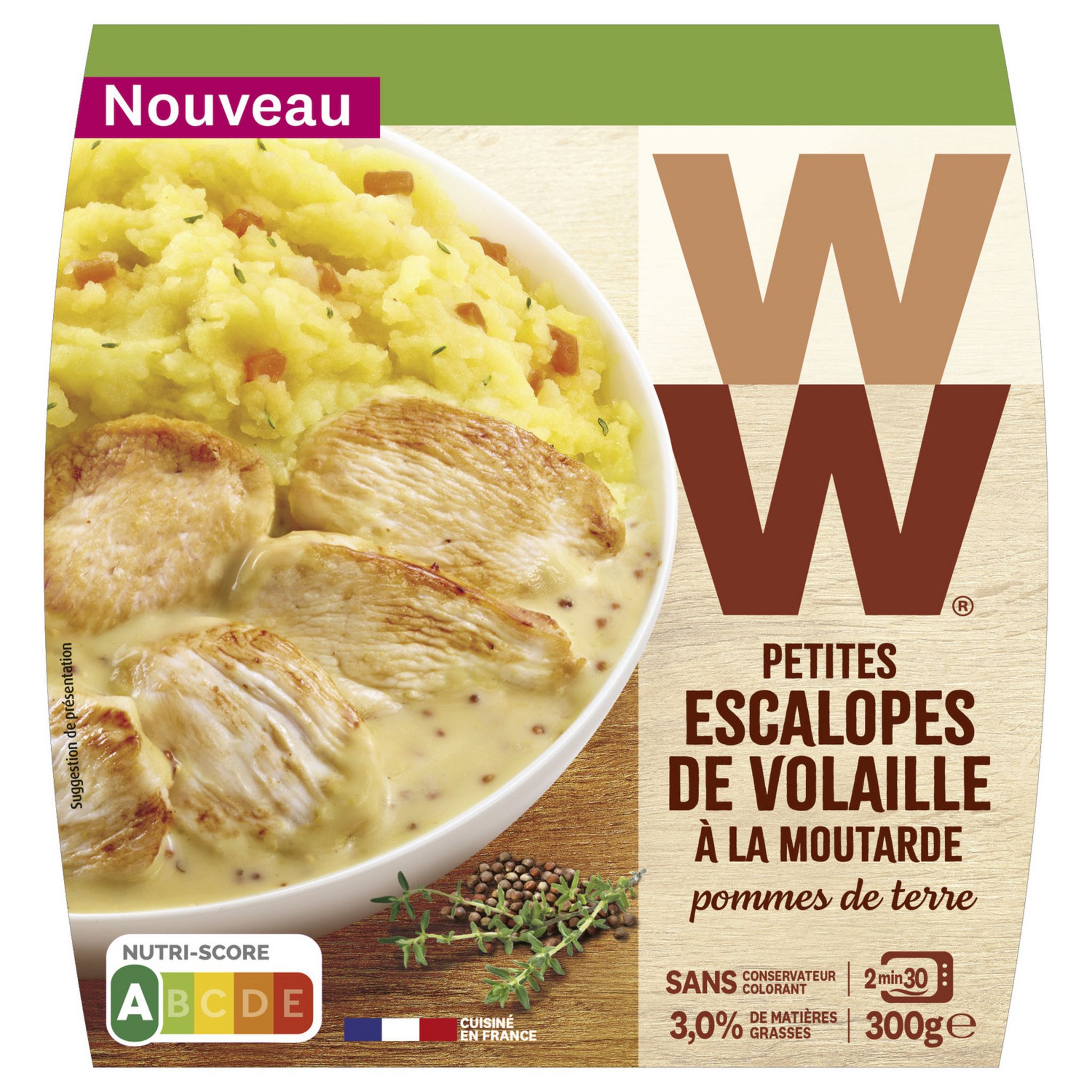 Plat cuisiné couscous oriental WEIGHT WATCHERS : la barquette de 300 g à  Prix Carrefour