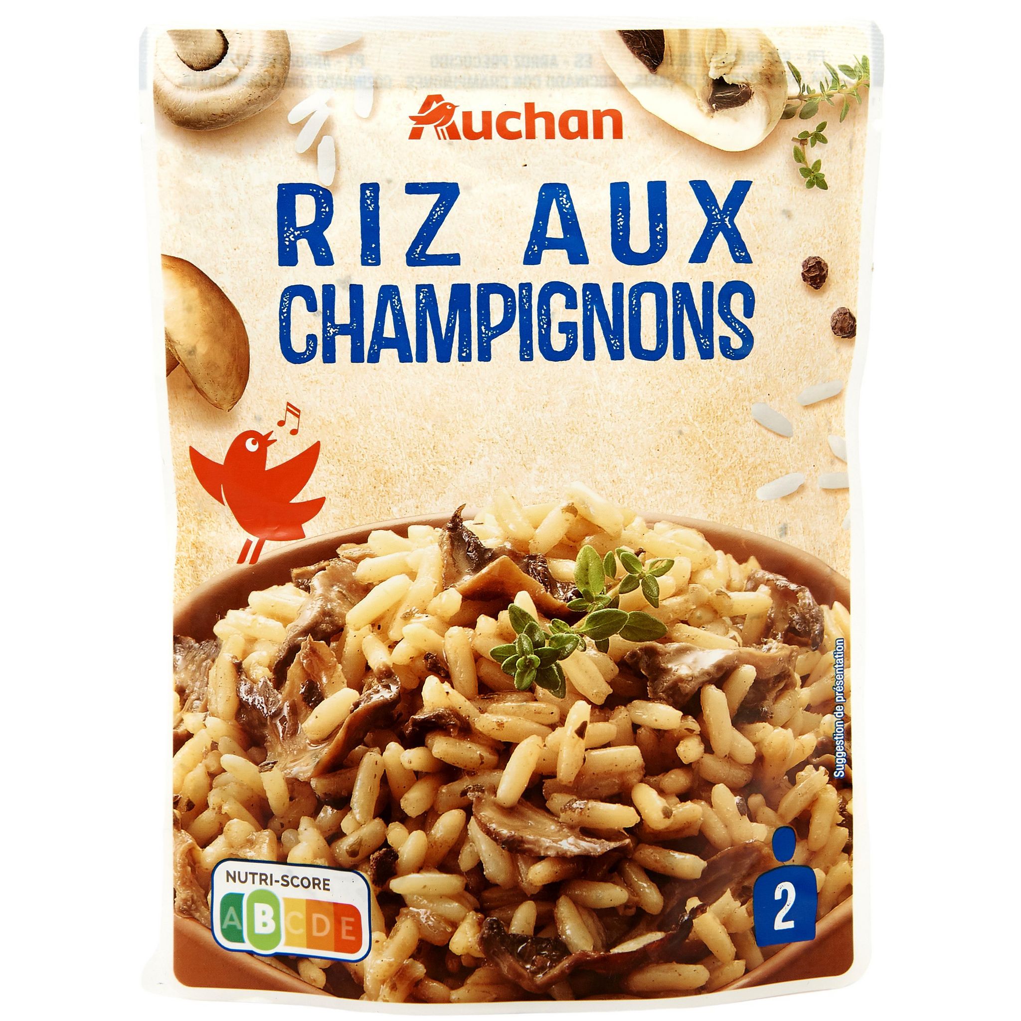 Riz micro-ondes express aux champignons de paris BEN'S ORIGINAL : le sachet  de 250g à Prix Carrefour