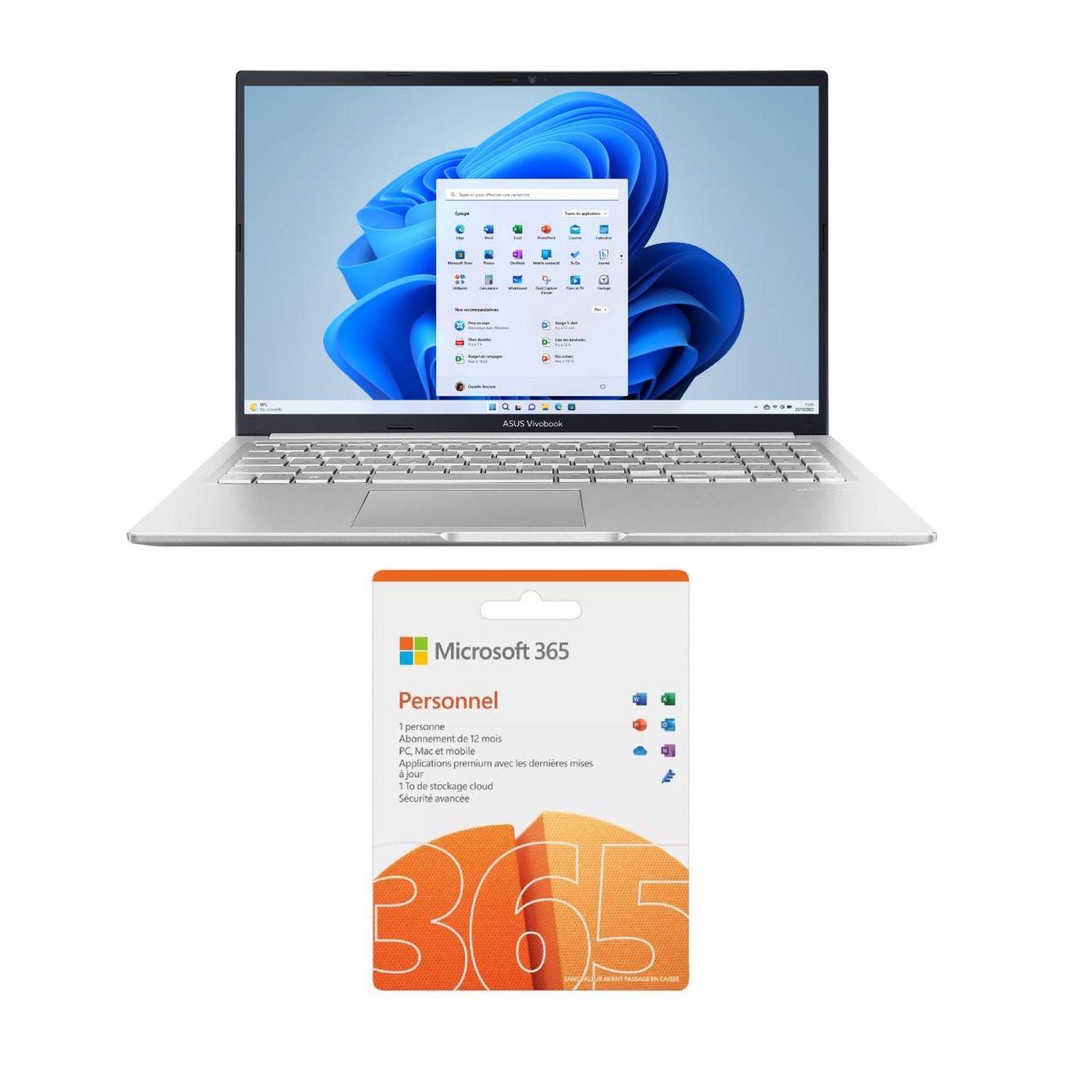 Ordinateur portable Asus S1502YA-NJ591W + OFFICE