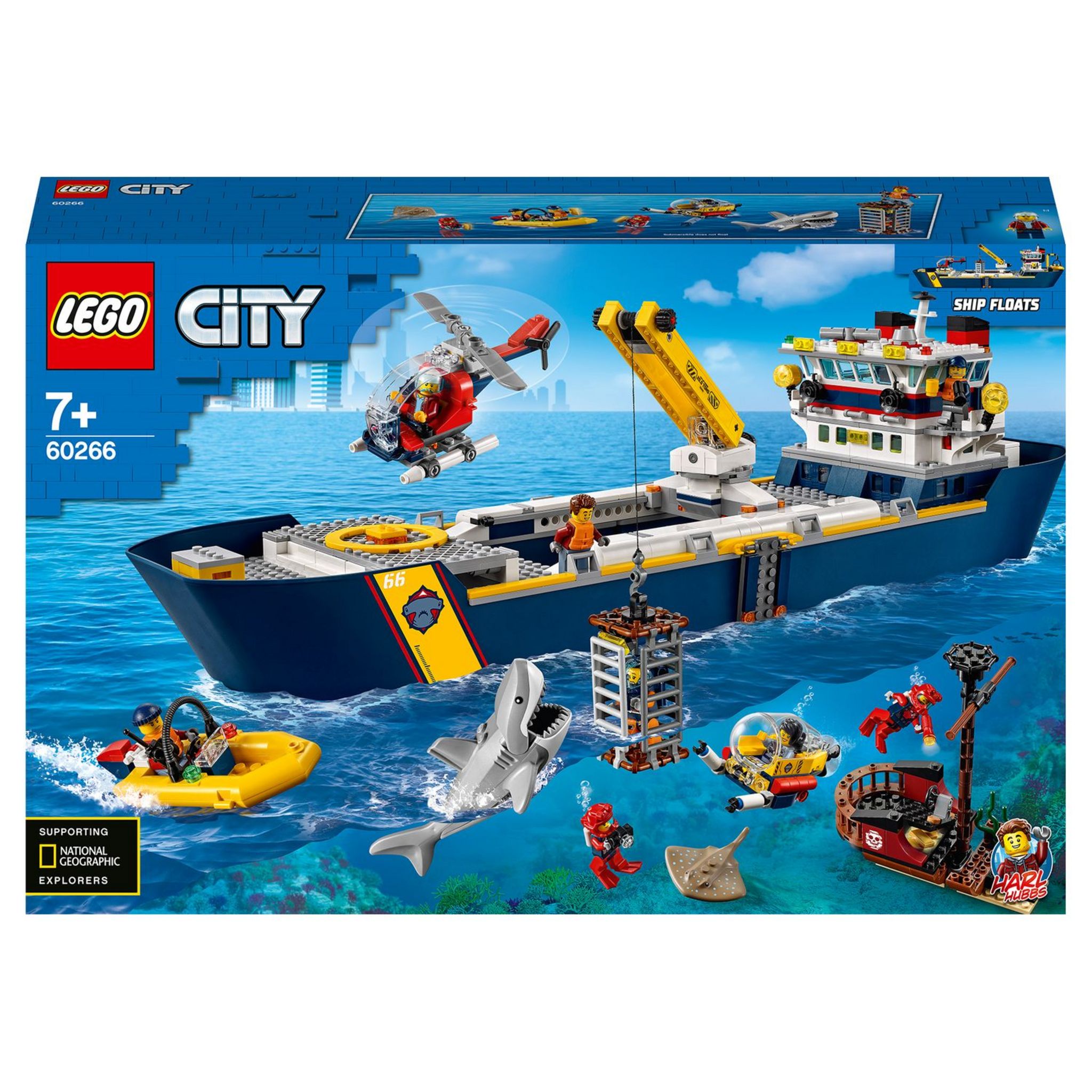 City 60266 - Le bateau d'exploration océanique
