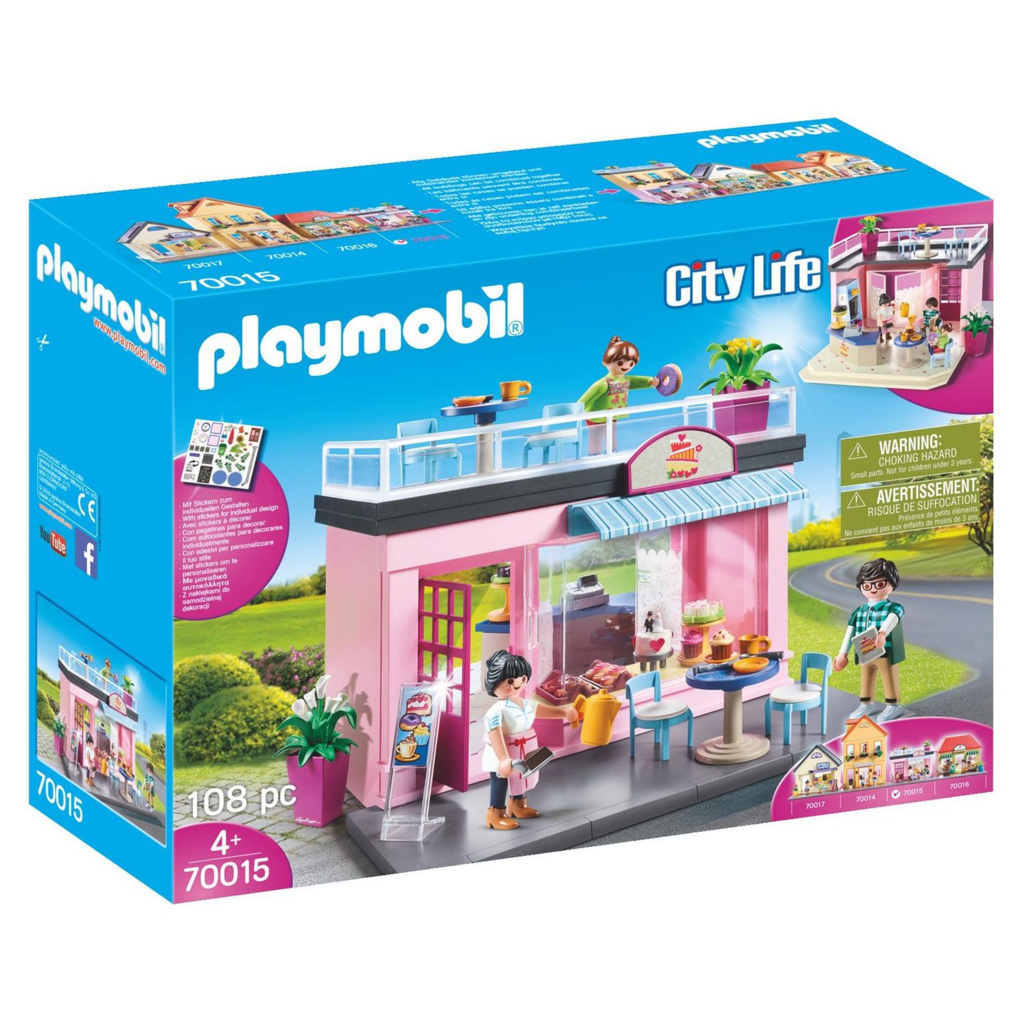 Playmobil City Life 71333 pas cher, Boutique de l'école