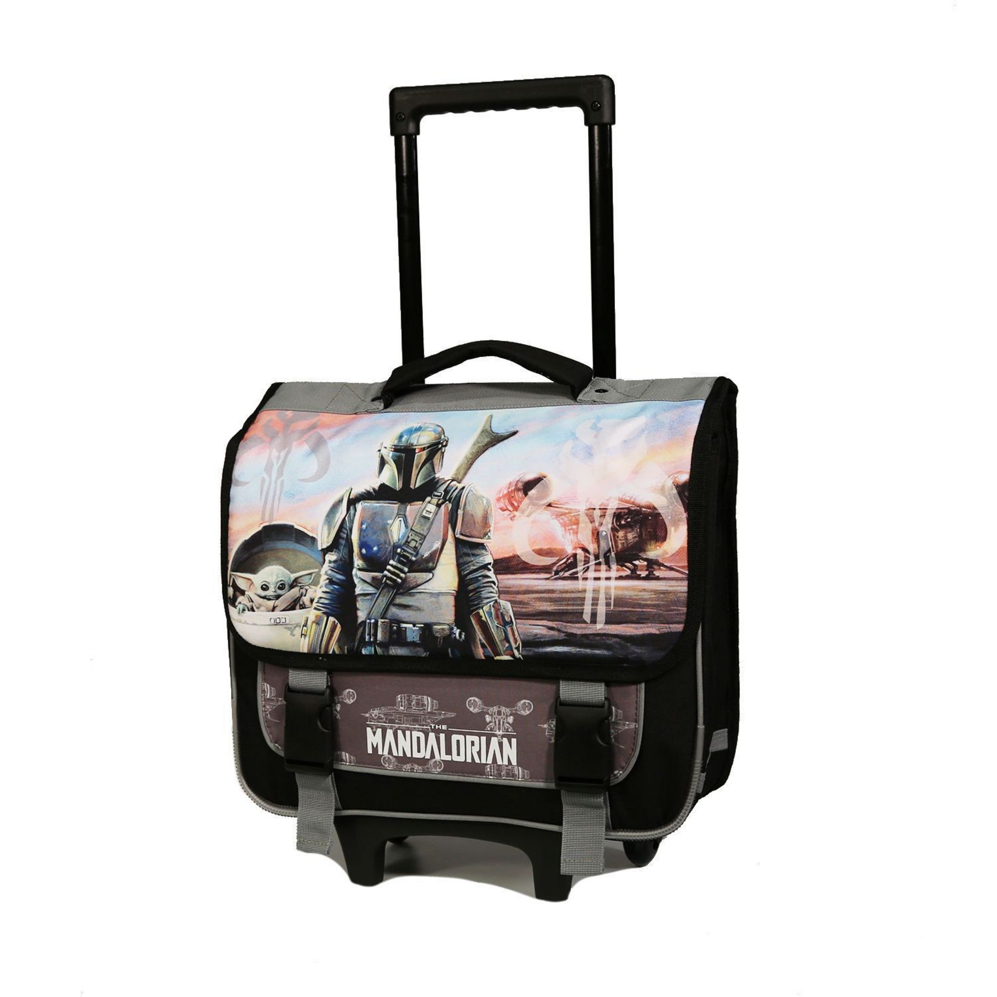 Bagtrotter Cartable roulettes 38 cm Star Wars The Mandalorian