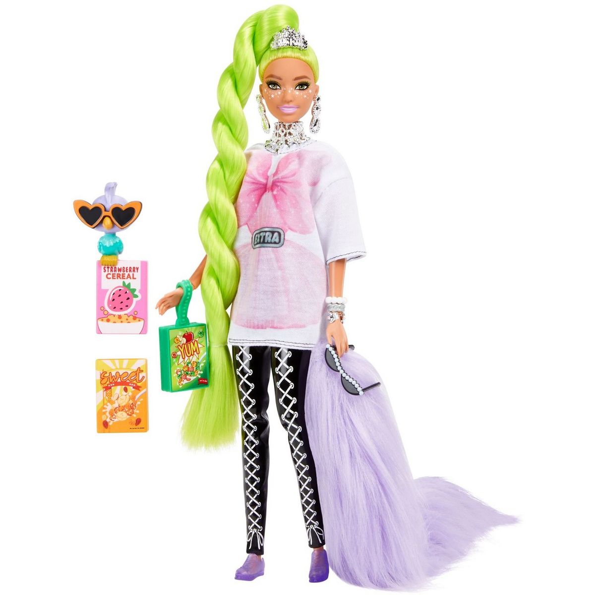 BARBIE Coiffeuse Extra avec poupée mannequin Barbie pas cher