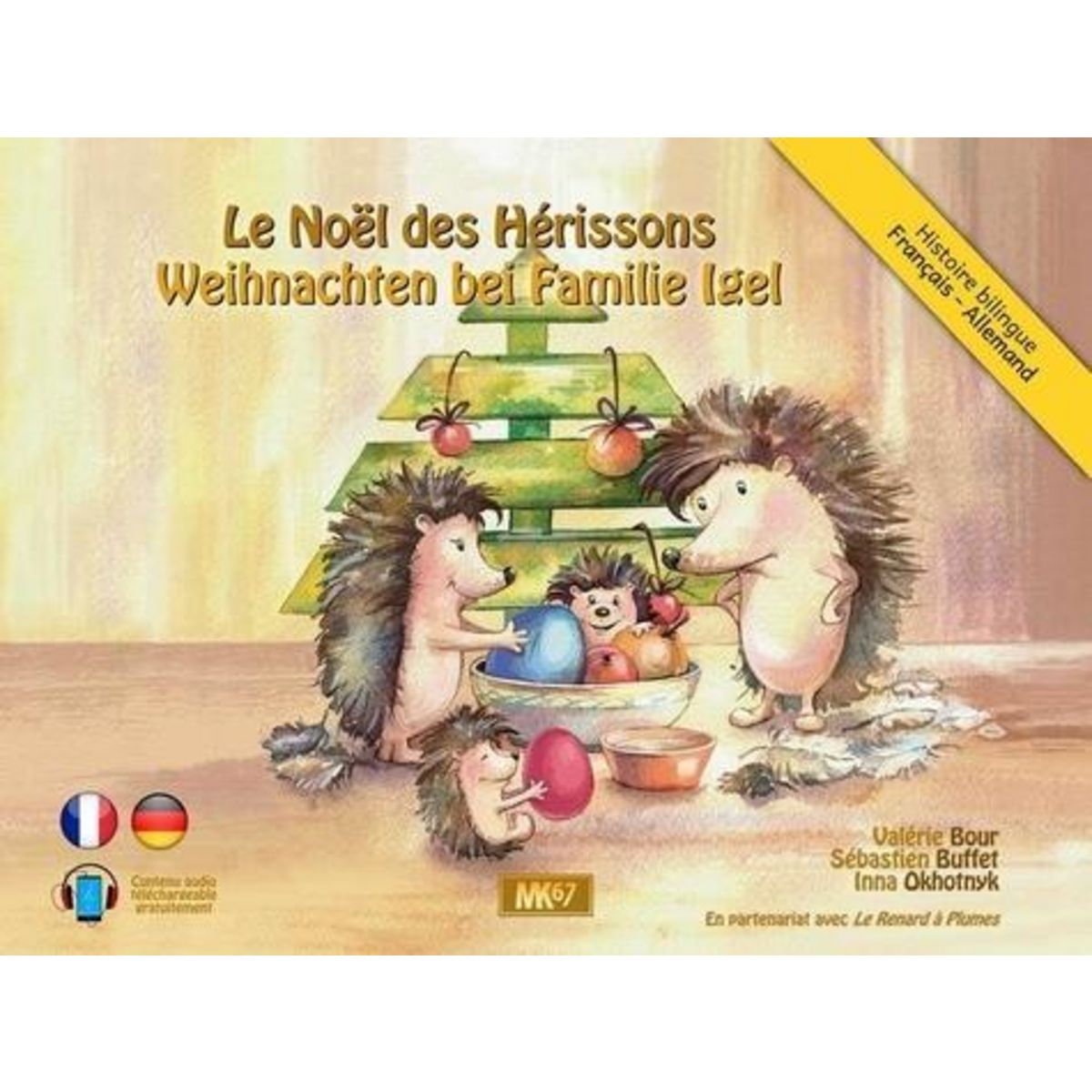 LE NOEL DES HERISSONS / WEIHNACHTEN BEI FAMILIE IGEL (KAMISHIBAI