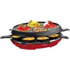 TEFAL Raclette Colormania rouge RE310512