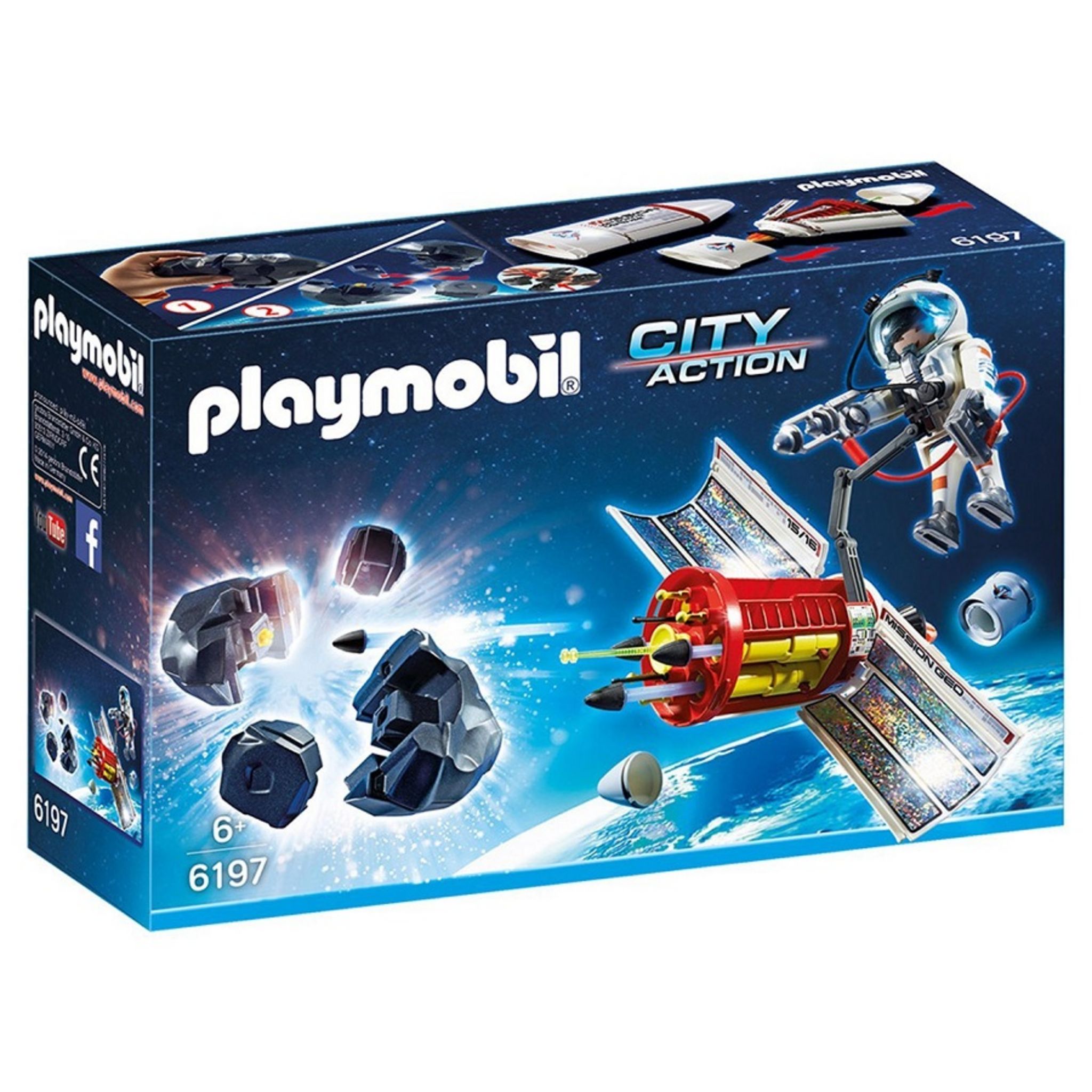 PLAYMOBIL 6196 Navette spatiale et spationautes - Playmobil - Achat & prix