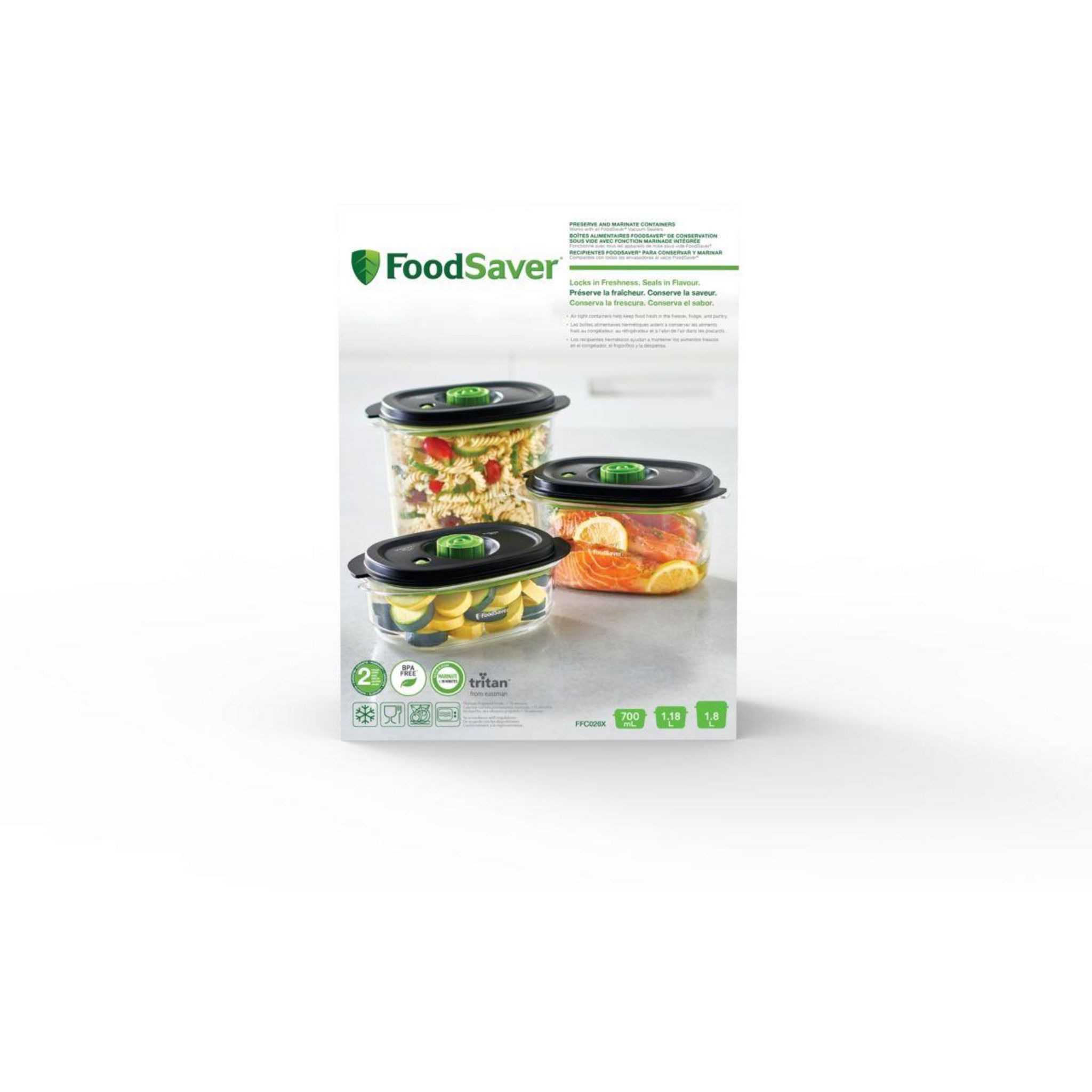 Boîte alimentaire FoodSaver de conservation et marinade