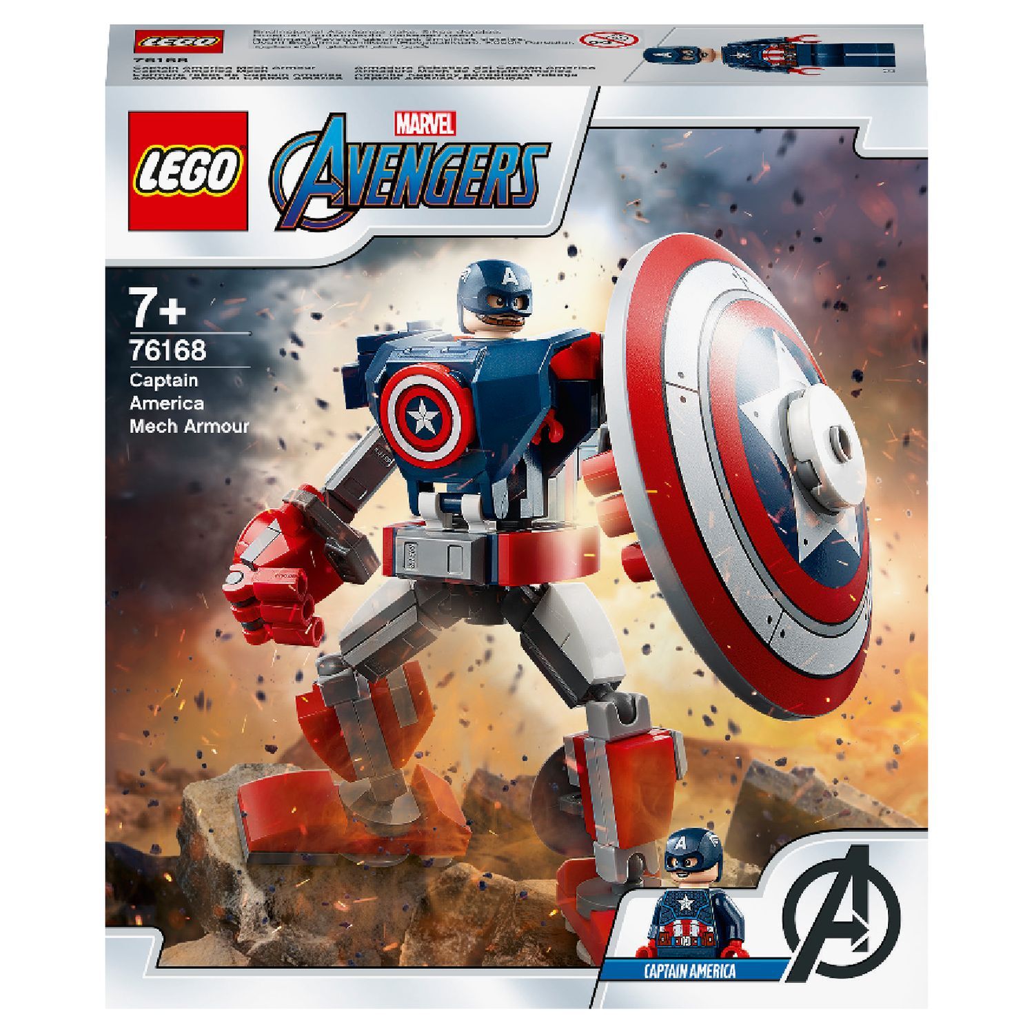 LEGO® Marvel 76262 Le Bouclier de Captain America, Maquette