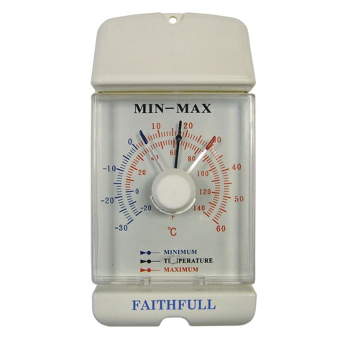 FAITHFULL Thermomètre cadran mini-maxi pas cher 