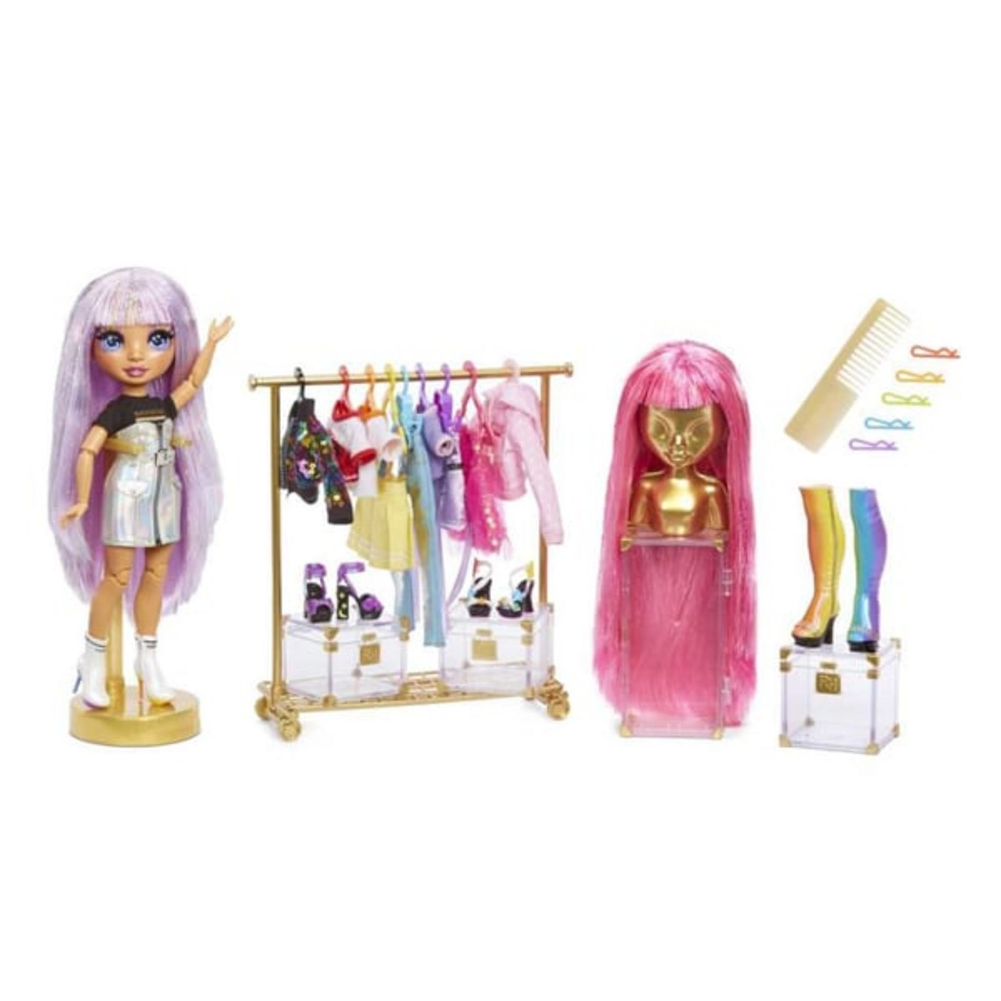 Rainbow High Jr Skyler Poupée Playset - 8 Pièces France