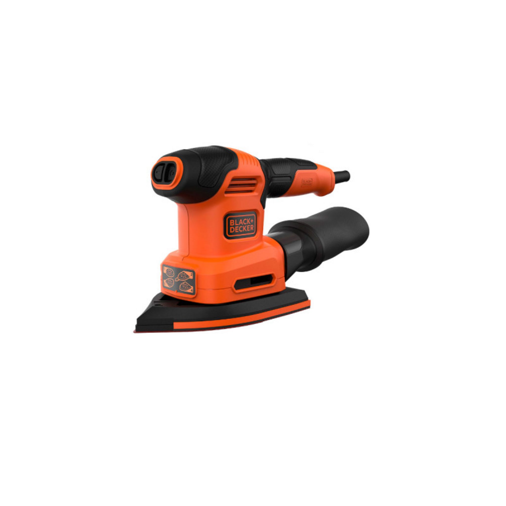 Black & decker Ponceuse rotorbitale BEW210-QS BLACK et DECKER - 230W -  84419 pas cher 