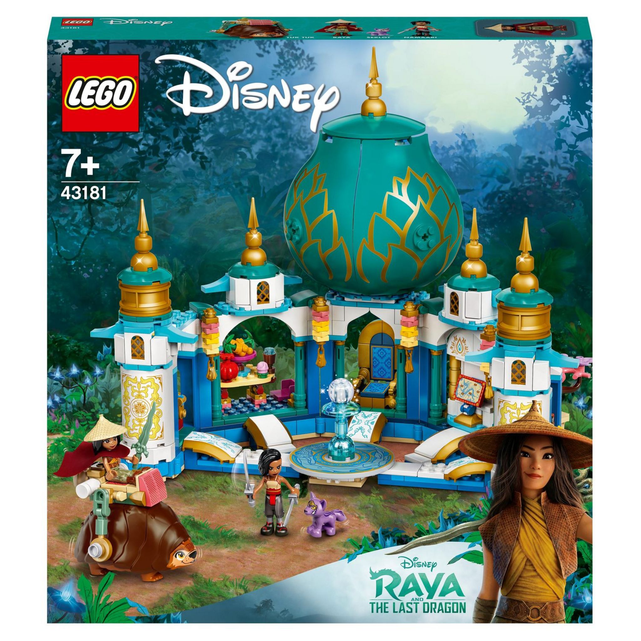 LEGO 43210 Disney Princesse Le Bateau d'Exploration de Vaiana & 43214  Disney Princesse Raiponce Tourbillonnante, Jouet de Construction avec  Mini-Poupée Robe Diamant et Figurine Pascal : : Jeux et Jouets