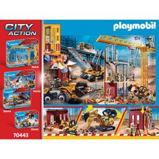 PLAYMOBIL 70443 City action - Mini-pelleteuse et chantier