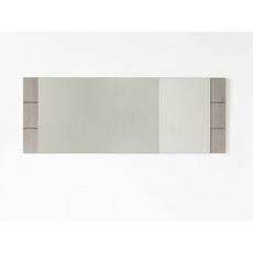 Miroir de séjour salle à manger L203cm ALBA (Chêne blanchi)