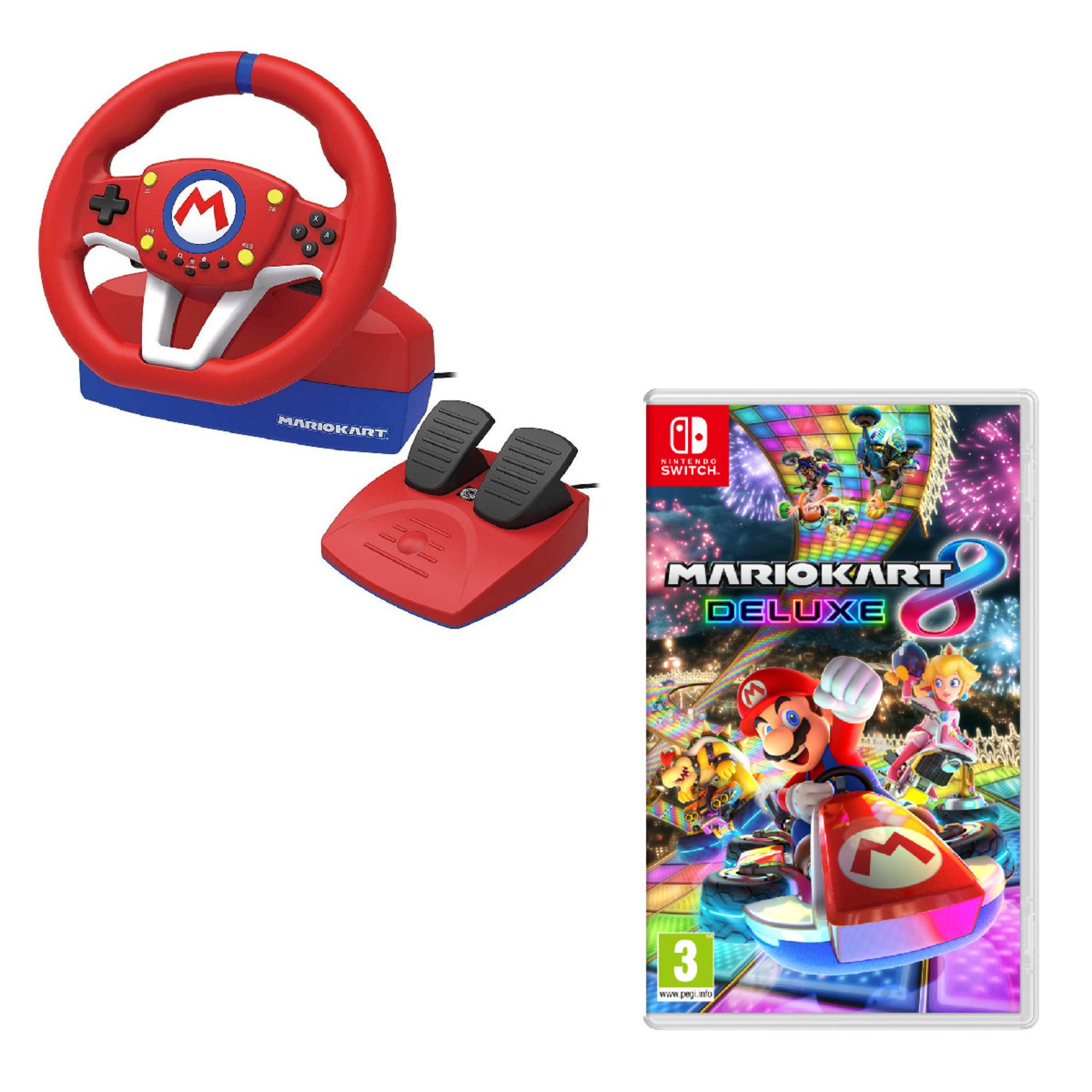 ACCESSOIRE - Mario Kart 8 Deluxe : aperçu du petit volant Switch à