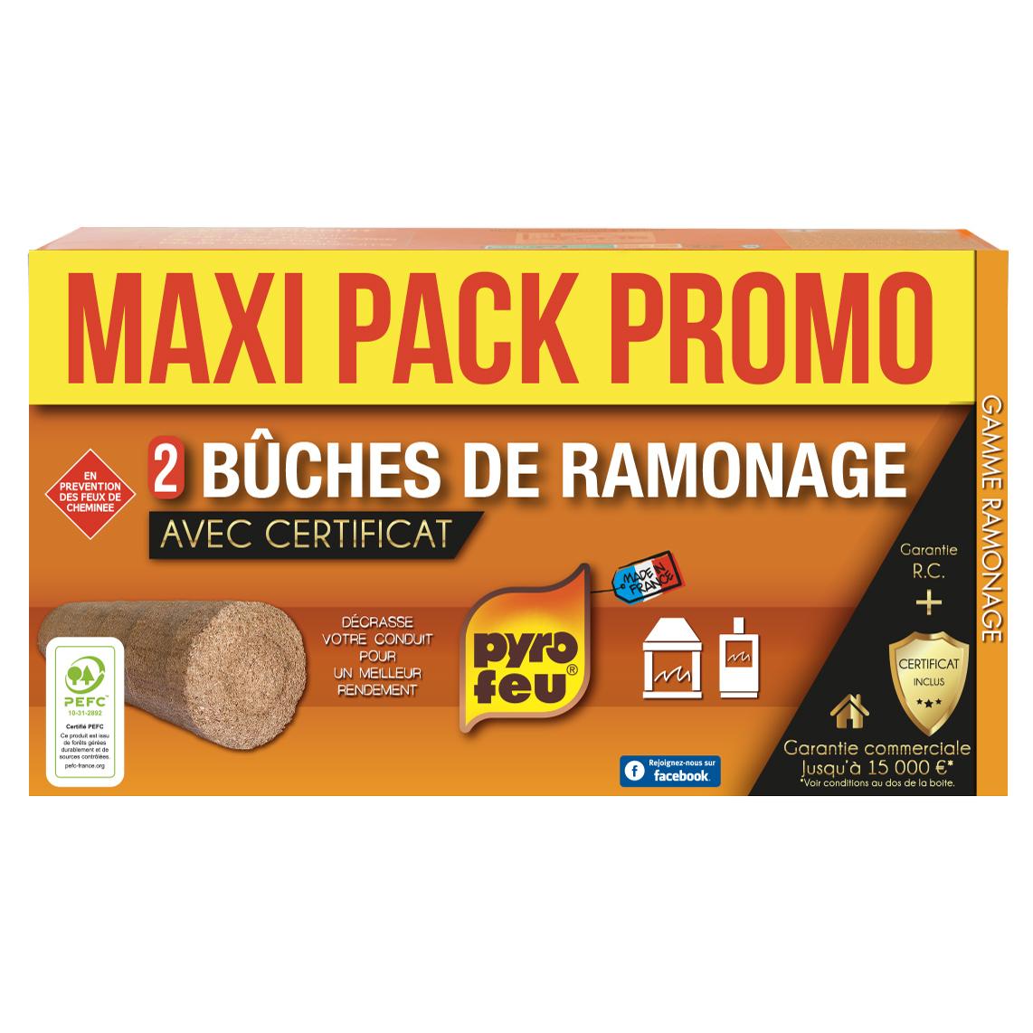 Promo Bûche de ramonage chez Brico Pro