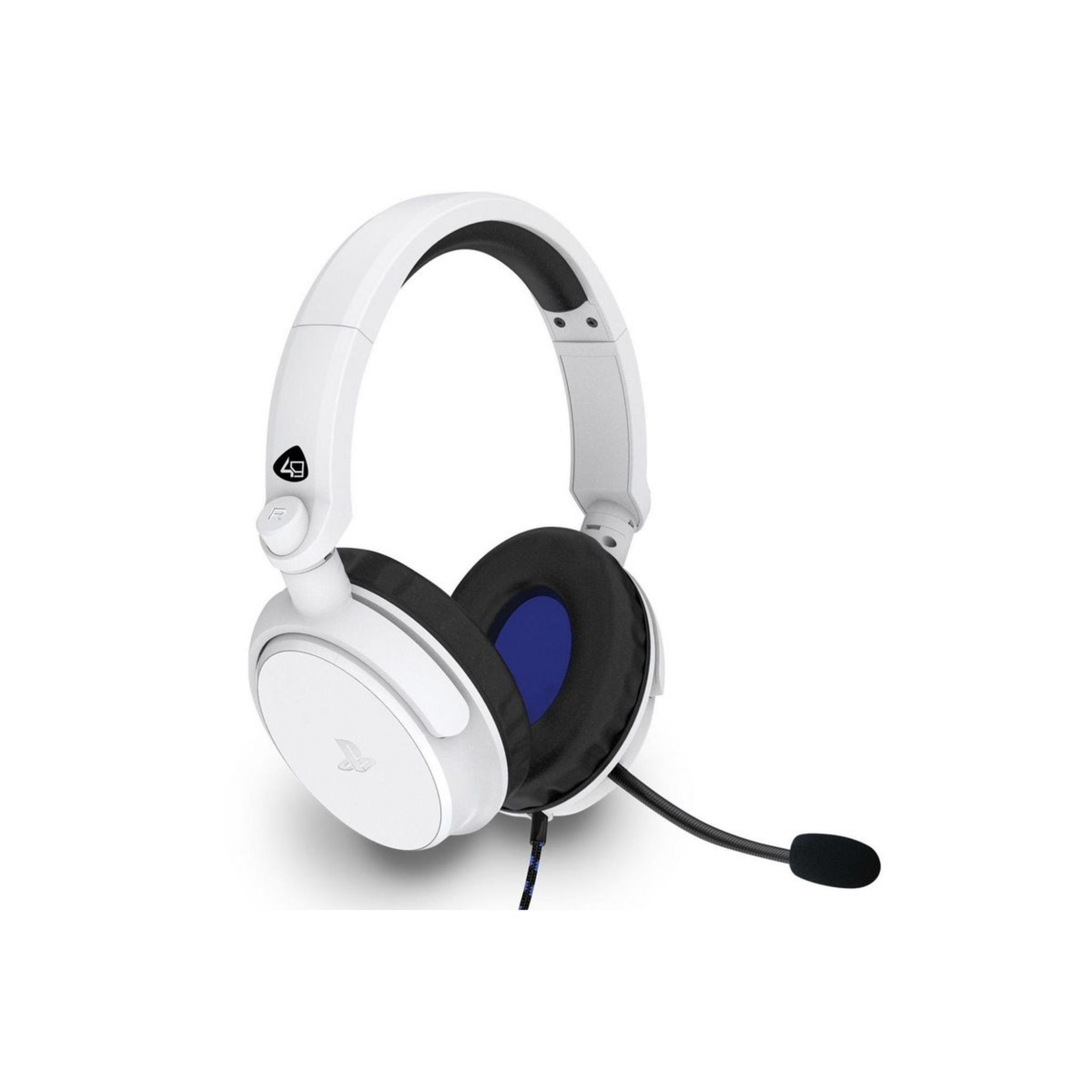 Casque PS4 pro 4-40 blanc - licence officielle PlayStation Sony dadc -  Intermarché