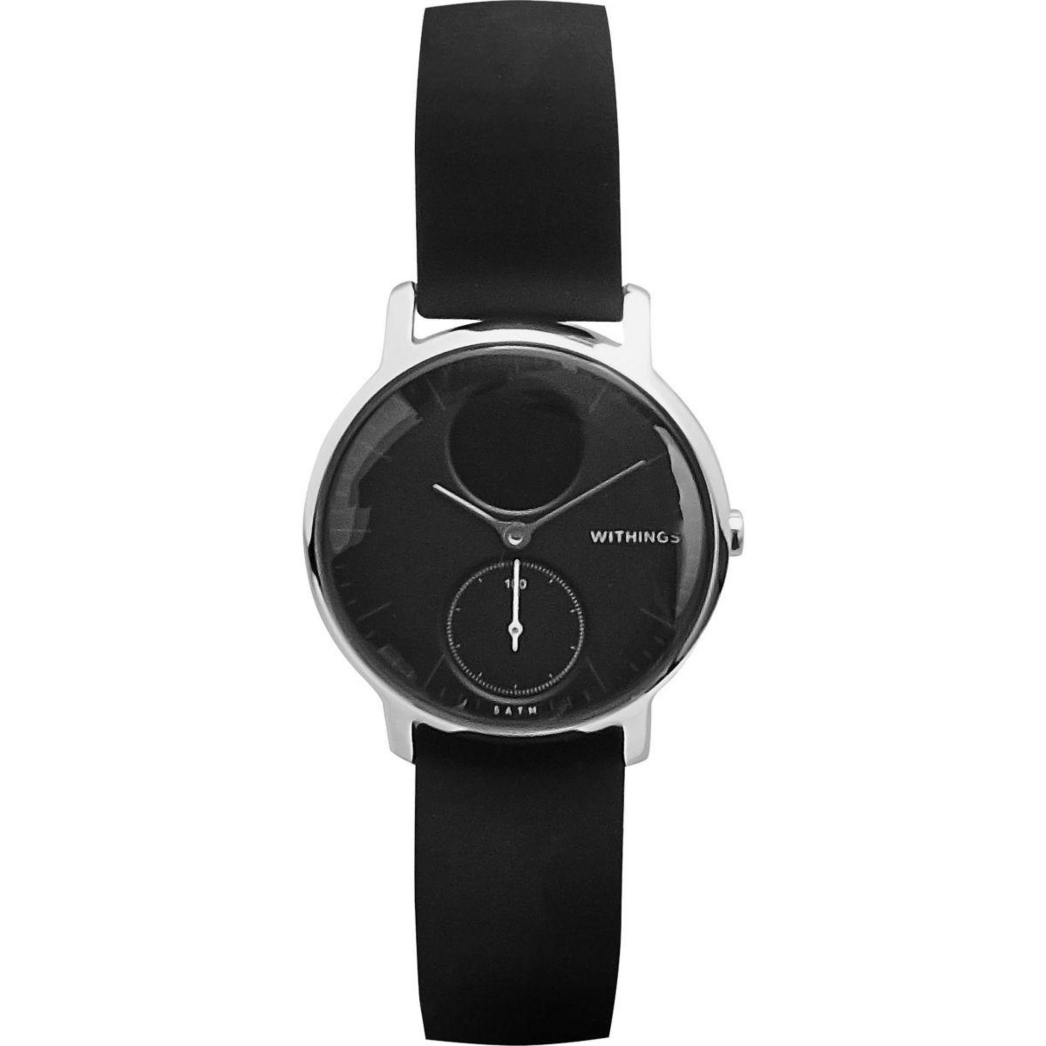 WITHINGS Montre sant Steel HR 36mm Noir pas cher Auchan