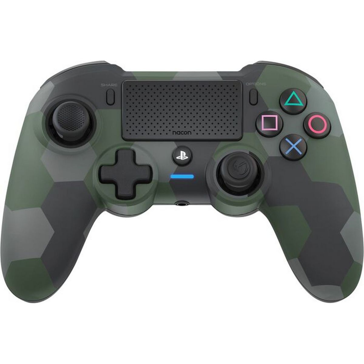 Manette Sans Fil Camouflage Vert Officielle PS4 pas cher 