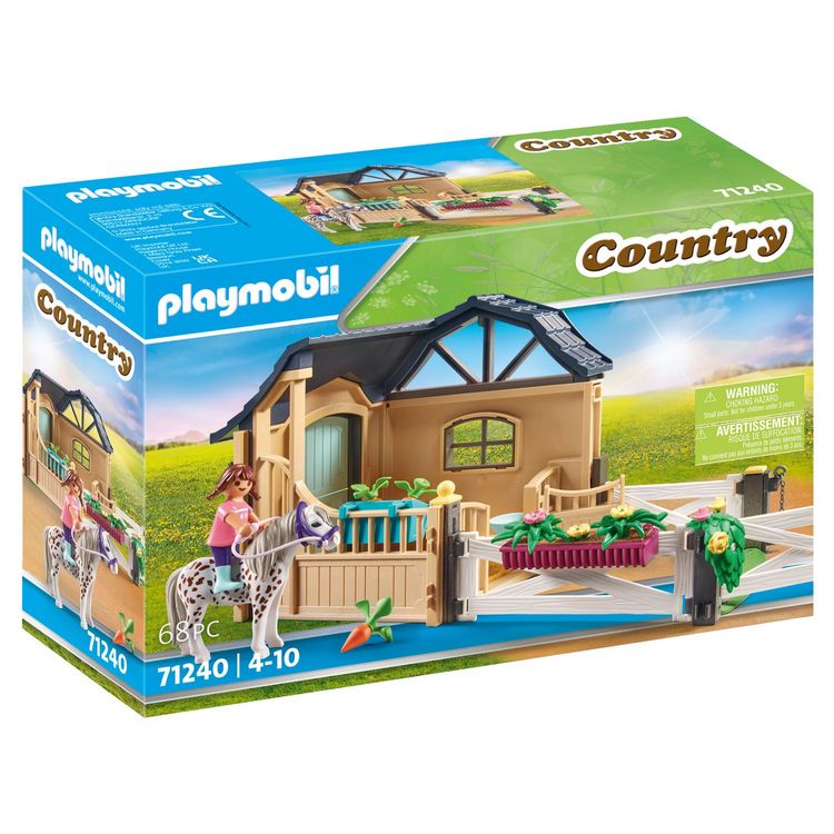 Playmobil 71240 Extension Box avec Cheval- Count…