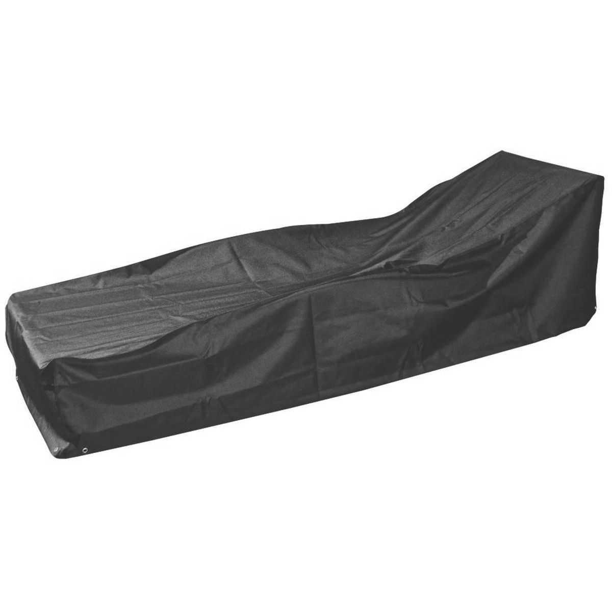 Habitat et Jardin Housse de protection pour bain de soleil - 181 x 58 x 50 cm - Noir