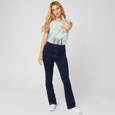 IN EXTENSO Jean bootcut taille haute femme (Brut rinse)
