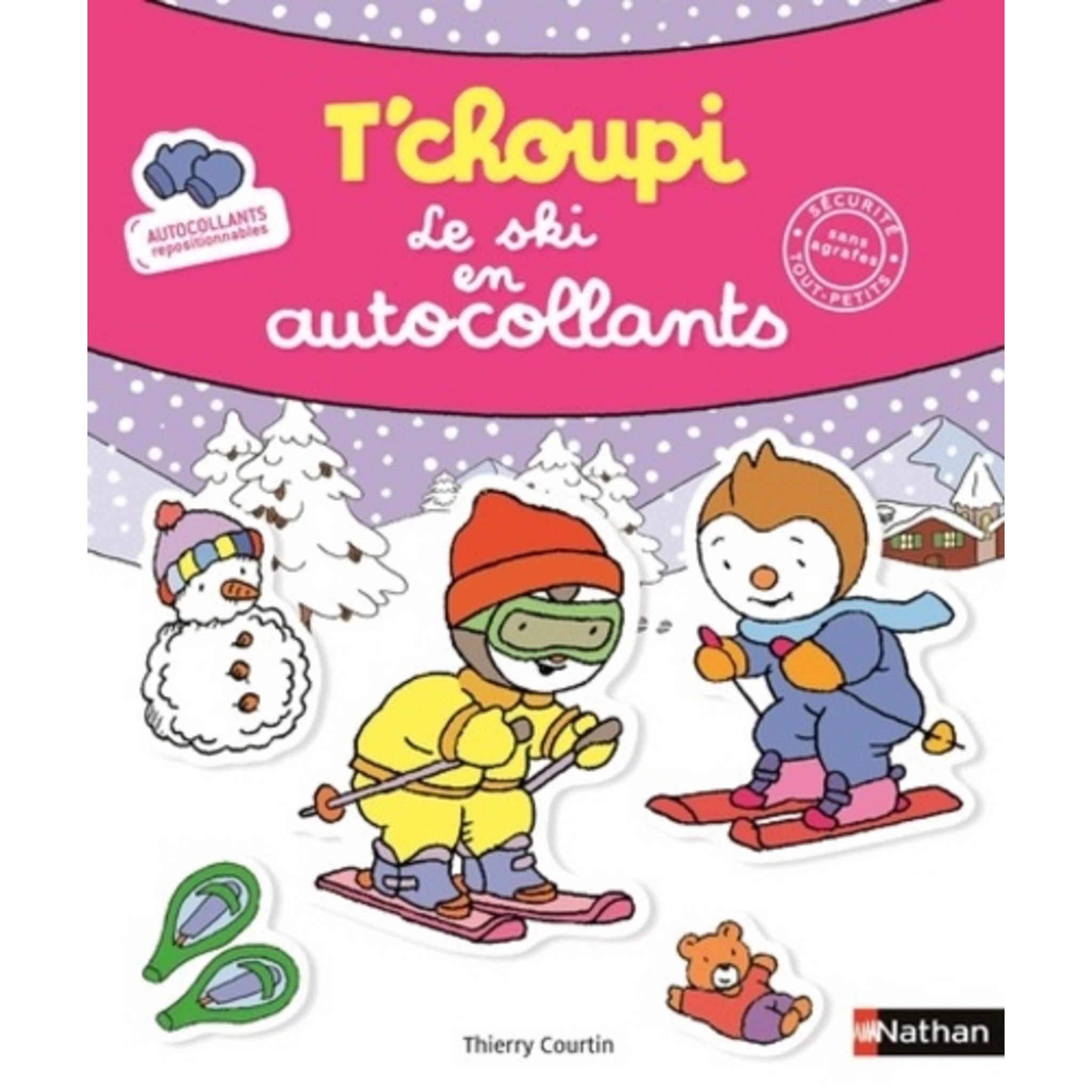 T'choupi grand cahier d'autocollants - Avec plus de Thierry