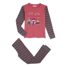 Pyjama fantaisie en coton fille du 2 au 8 ans 