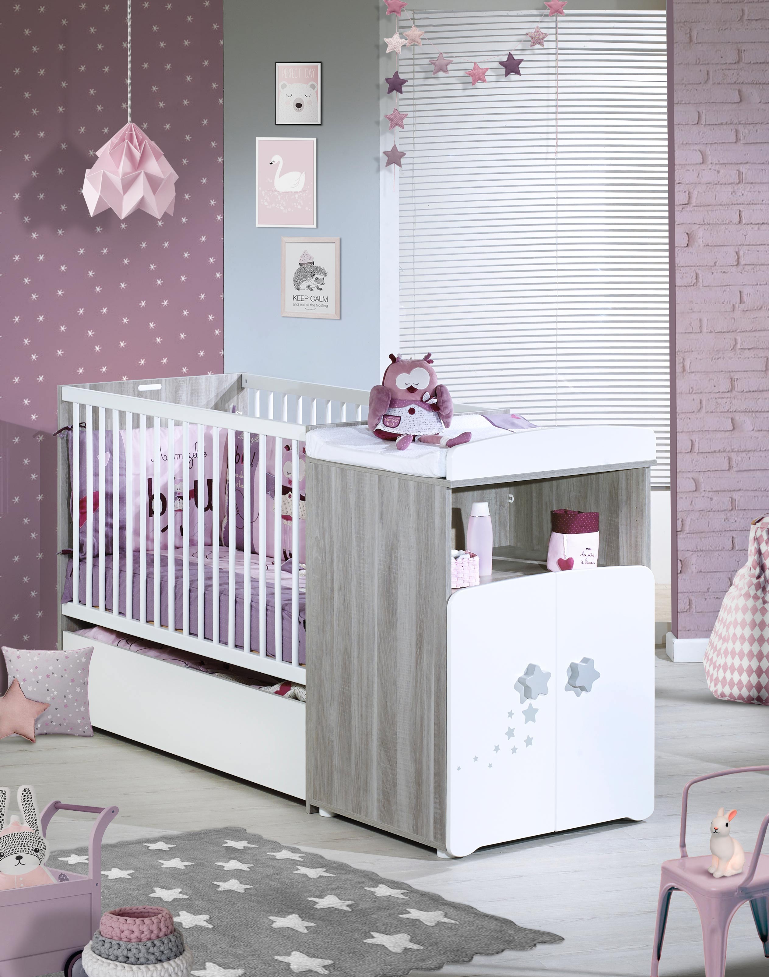 Baby Price Lit Bebe Combine 60 X1 Cm Evolutif En 90x190 Cm New Nao Pas Cher A Prix Auchan