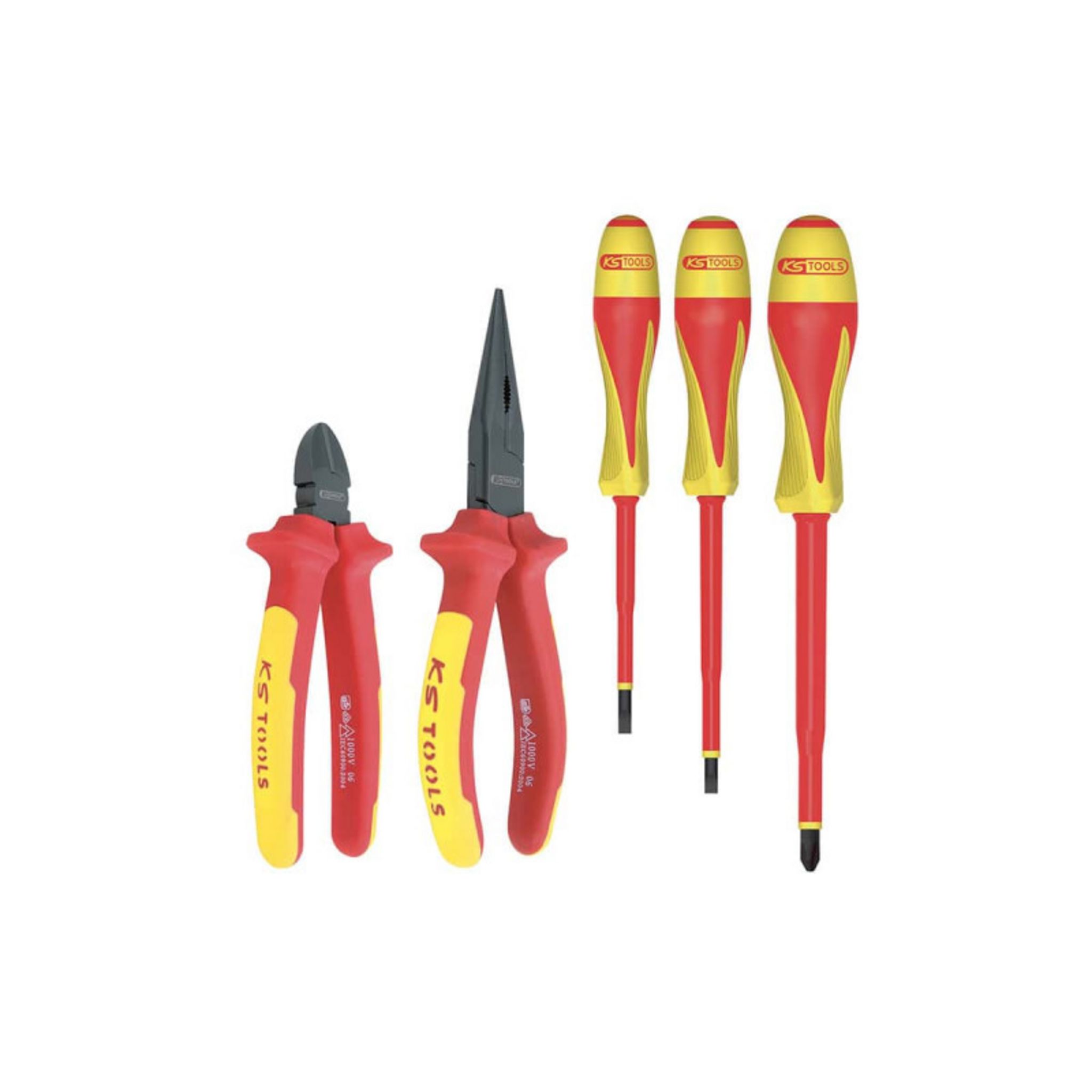 Jeu de 4 Pinces ERGOTORQUE KS TOOLS Garantie 2 An(s)