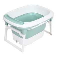 BANINNI Baignoire Bébé Évolutive Et Pliable + Coussin Bagno pas