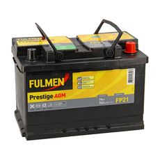Fulmen Batterie Fulmen pour voiture 760A AGM L3