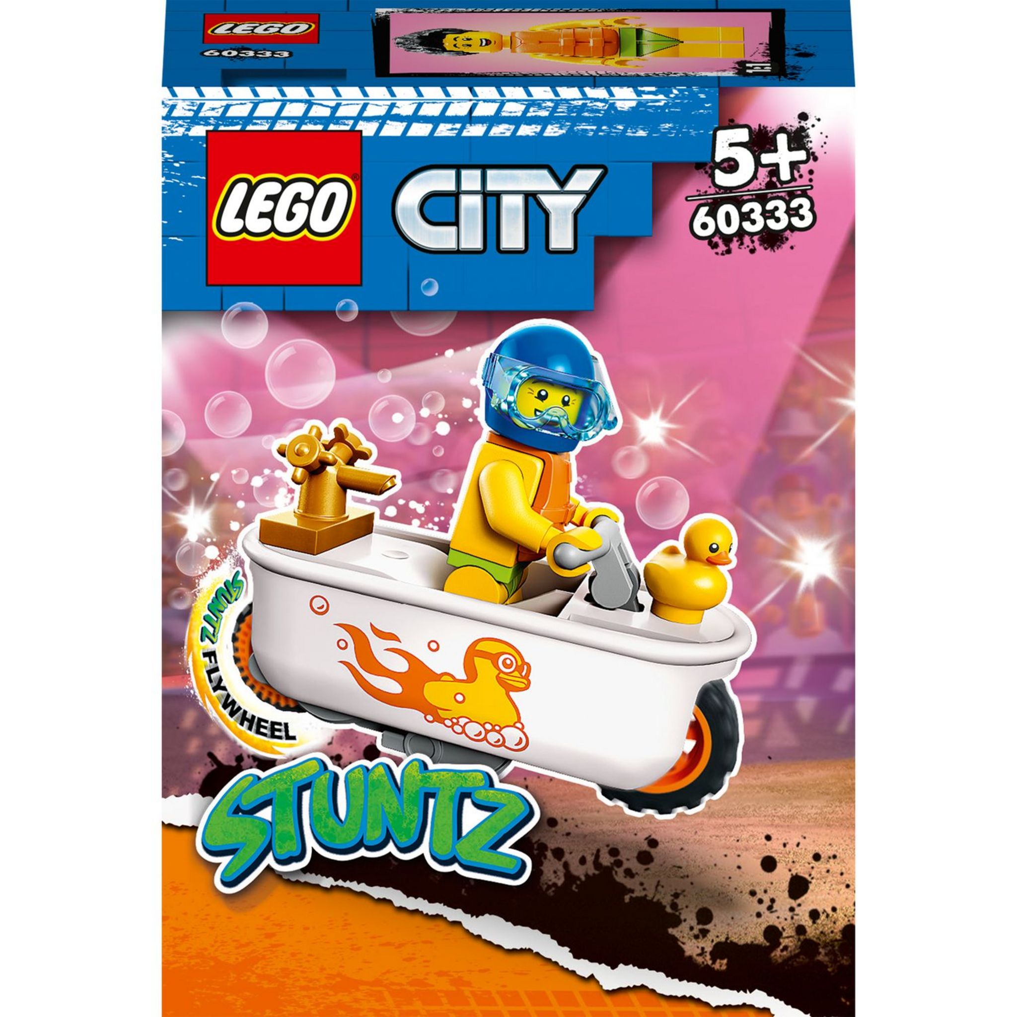 LEGO City 60333 La moto de cascade baignoire pas cher 