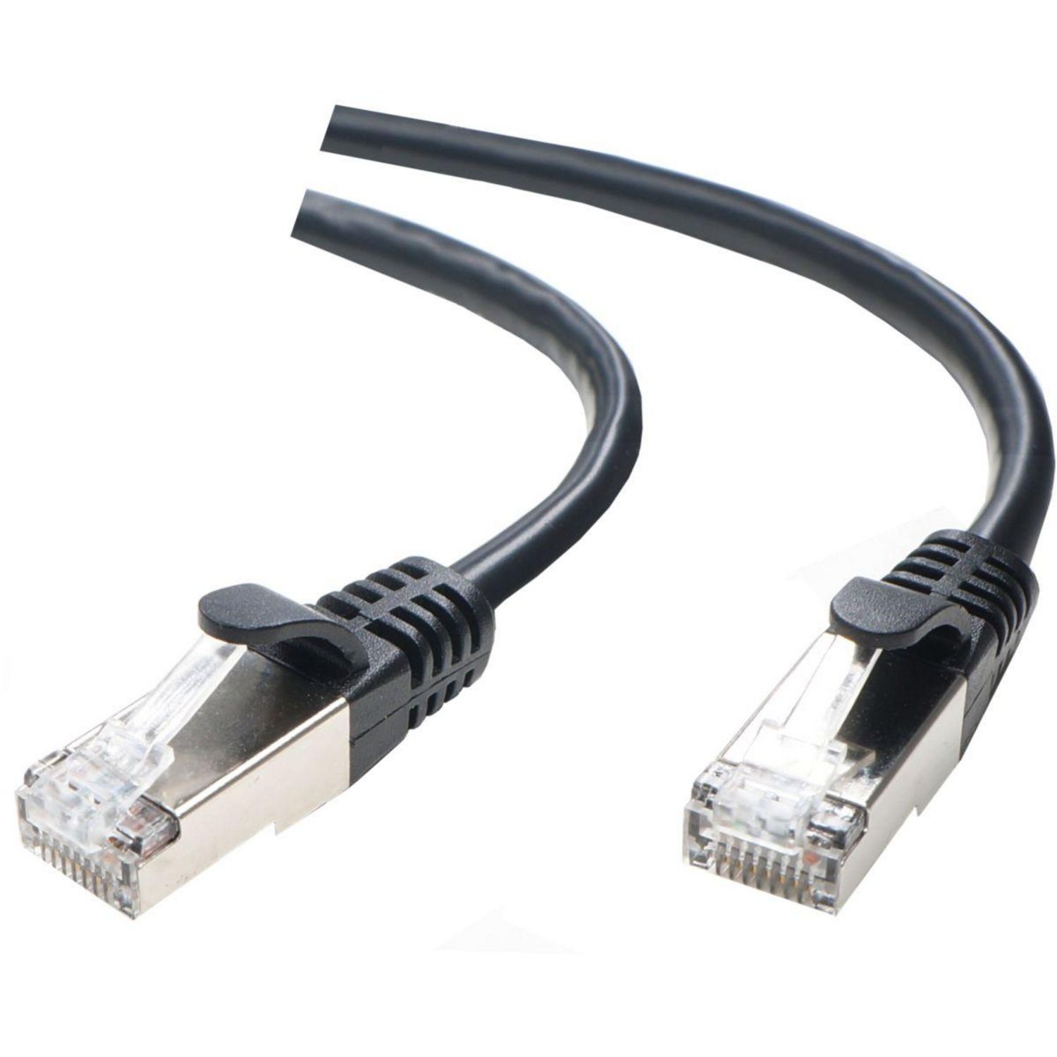 ESSENTIEL B Câble Ethernet 20M Droit CAT6E noir pas cher 