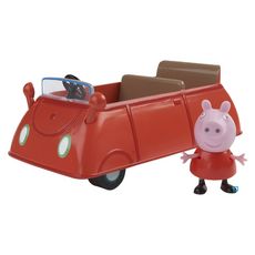 GIOCHI PREZIOSI Véhicule avec figurine - voiture rouge - Peppa Pig 