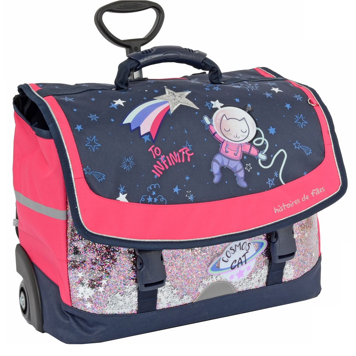 Cartable a roulette fille hotsell 41 cm