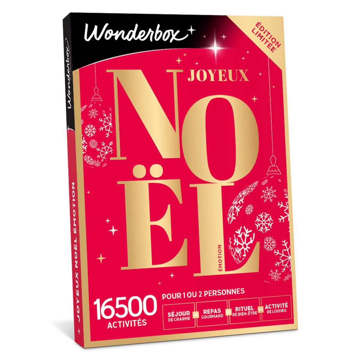 Wonderbox Joyeux Noël Émotion pas cher Auchan.fr
