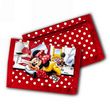  Porte monnaie Minnie Mouse porte feuille Disney enfant rouge