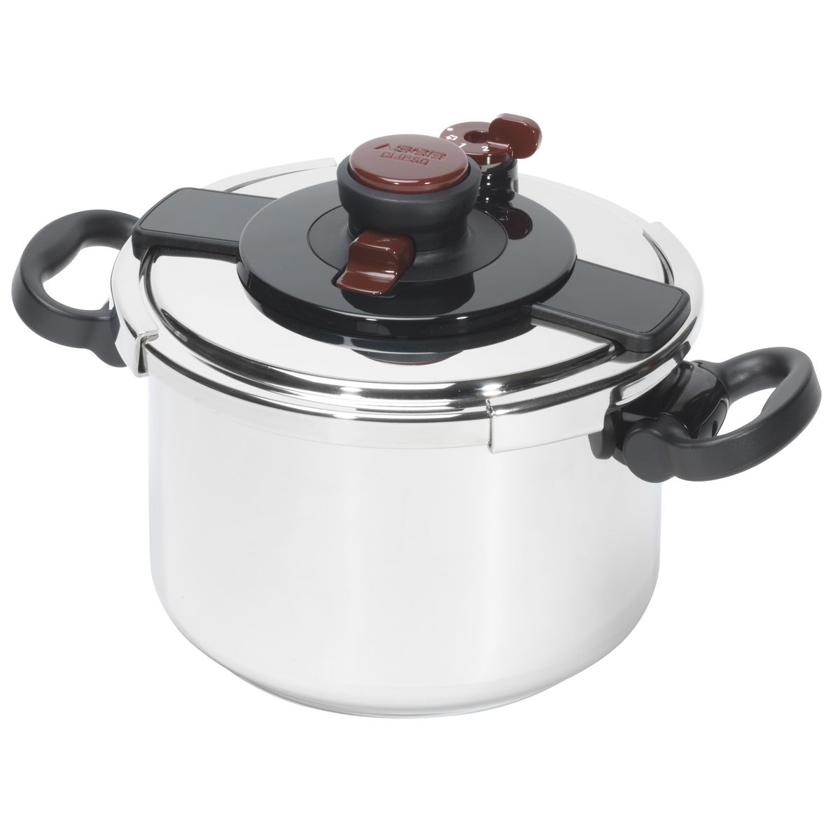 Autocuiseur Cocotte-Minute 2En1 En Inox 8L Seb Clipso Précision