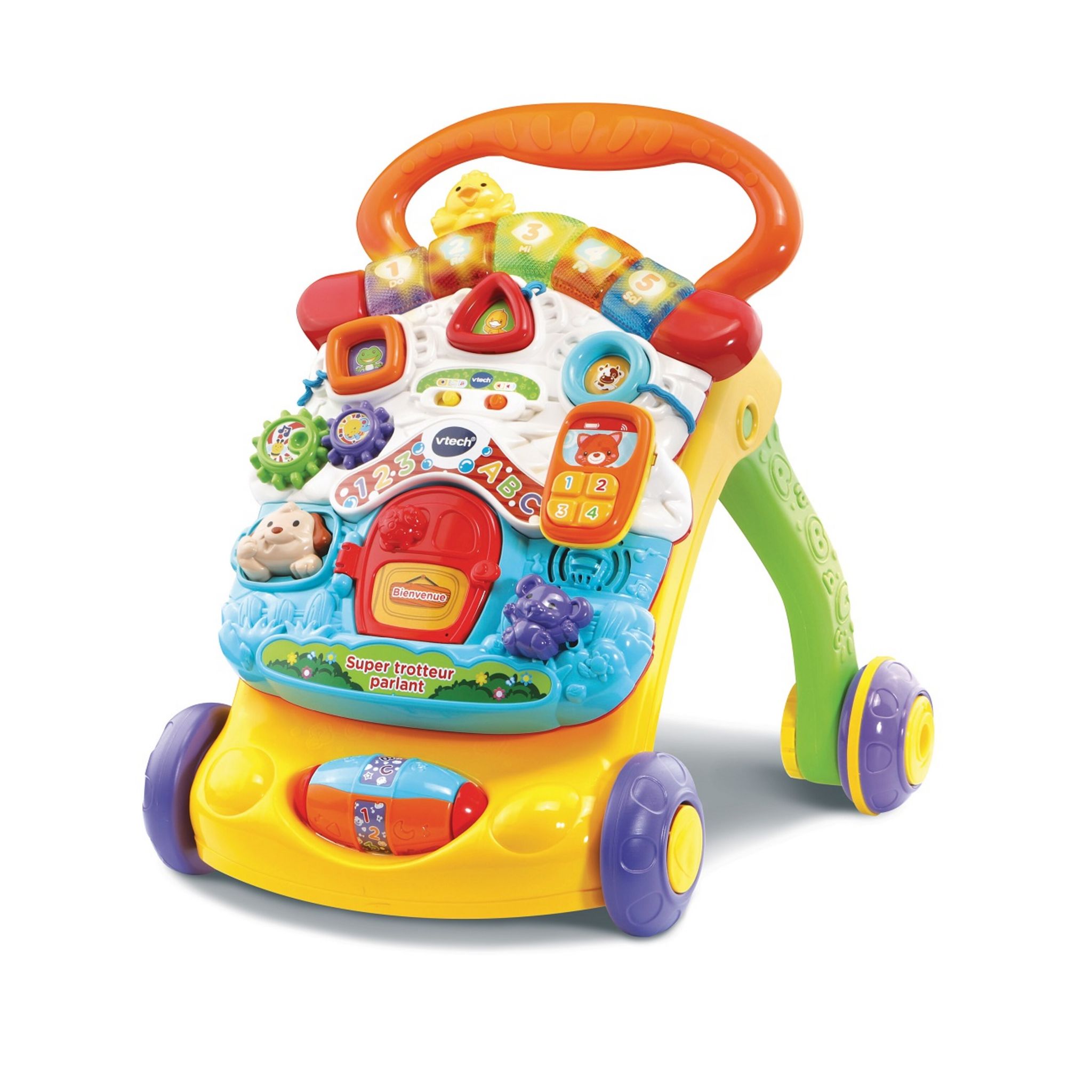 Trotteur vtech rose pas on sale cher